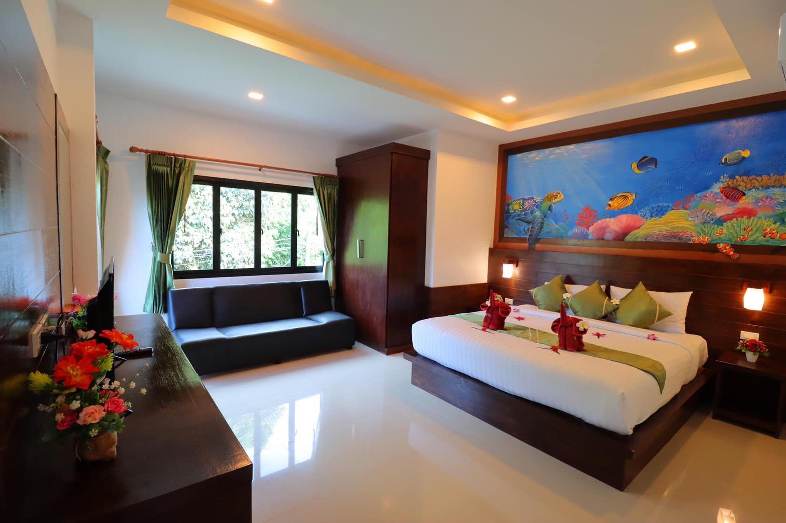 Garden, Deluxe, Double Bed