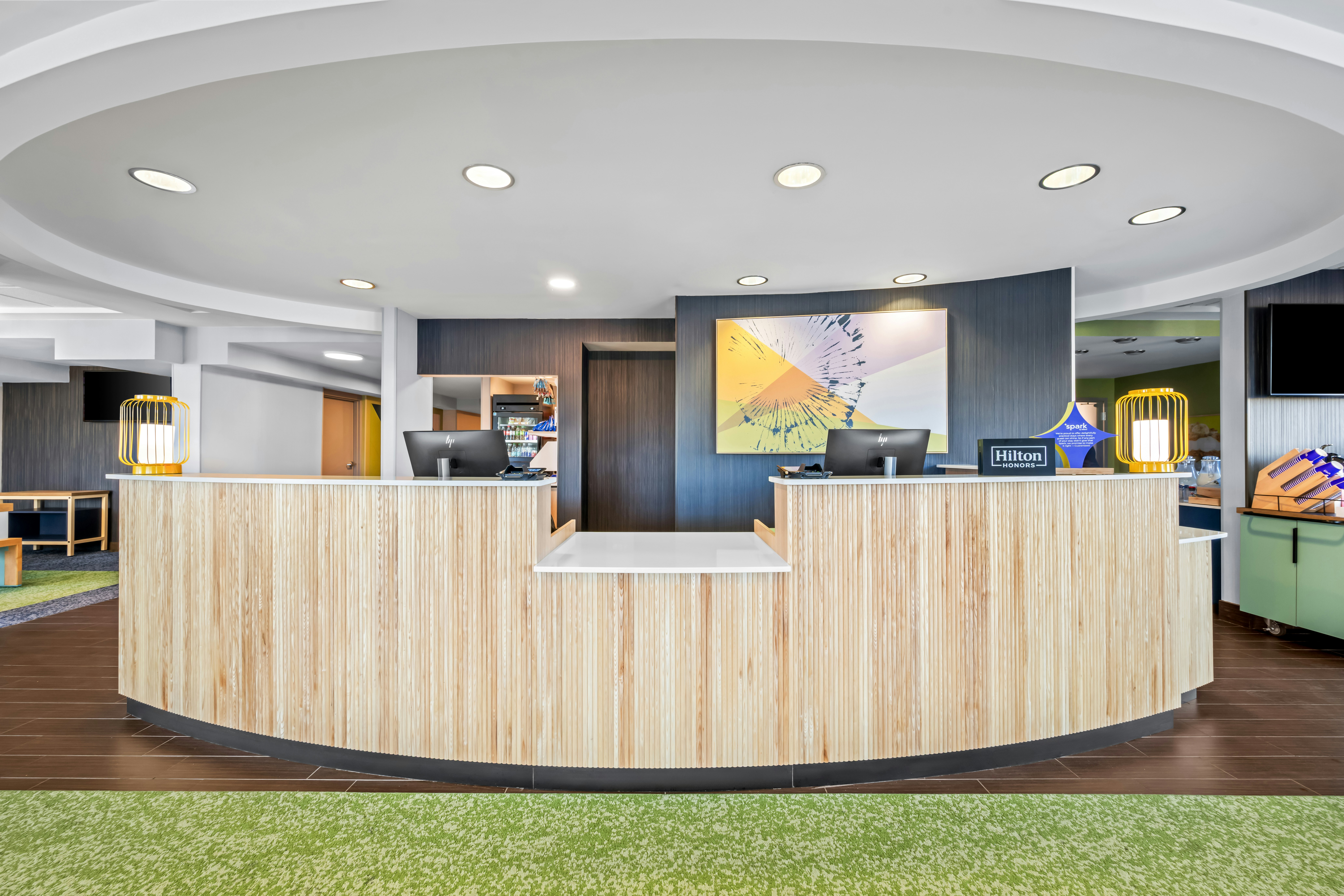 Lobby at Spark by Hilton Cleveland Beachwood, BEACHWOOD - OH