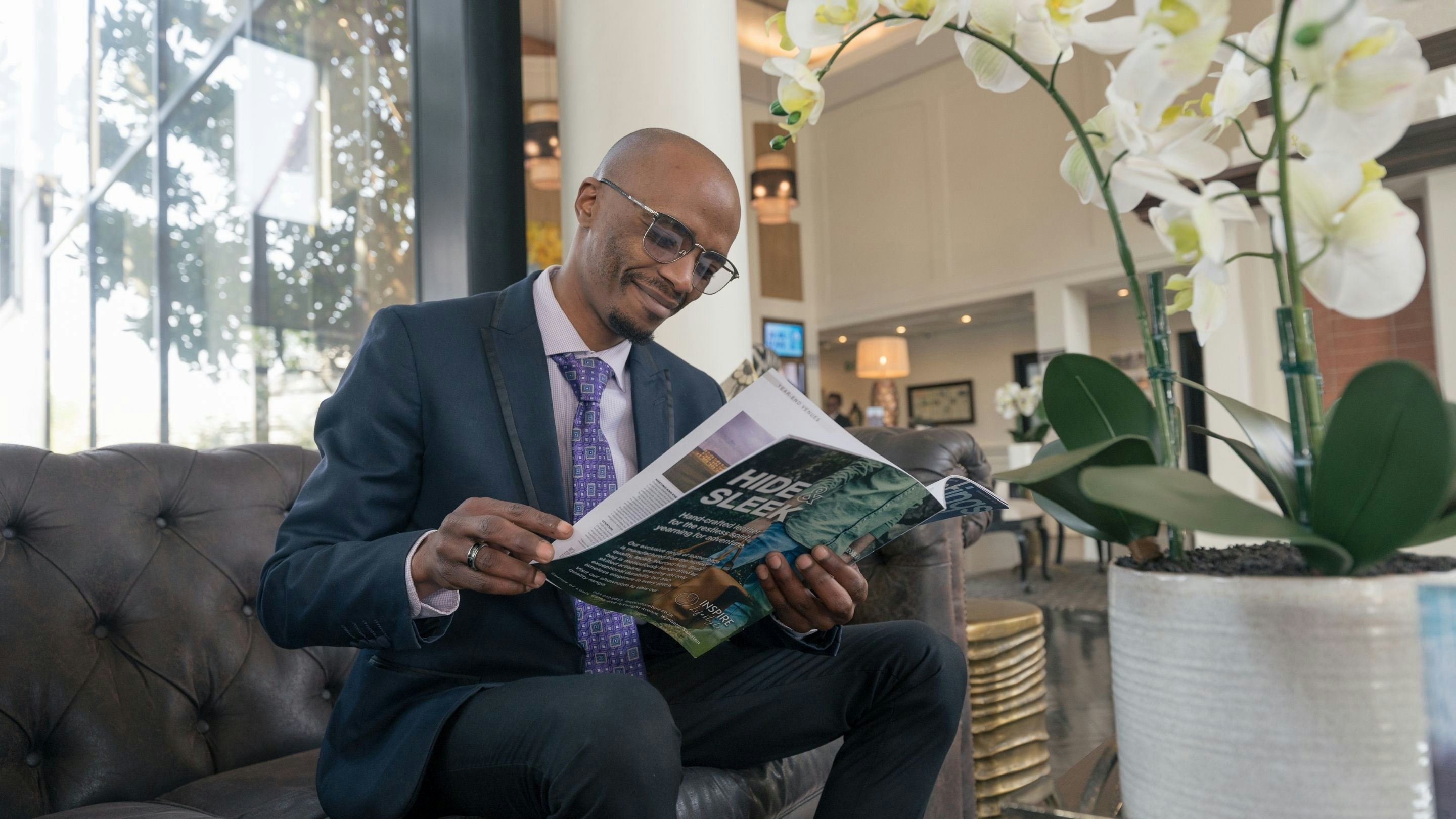 Lobby at ANEW Hotel Hilton Pietermaritzburg, HILTON