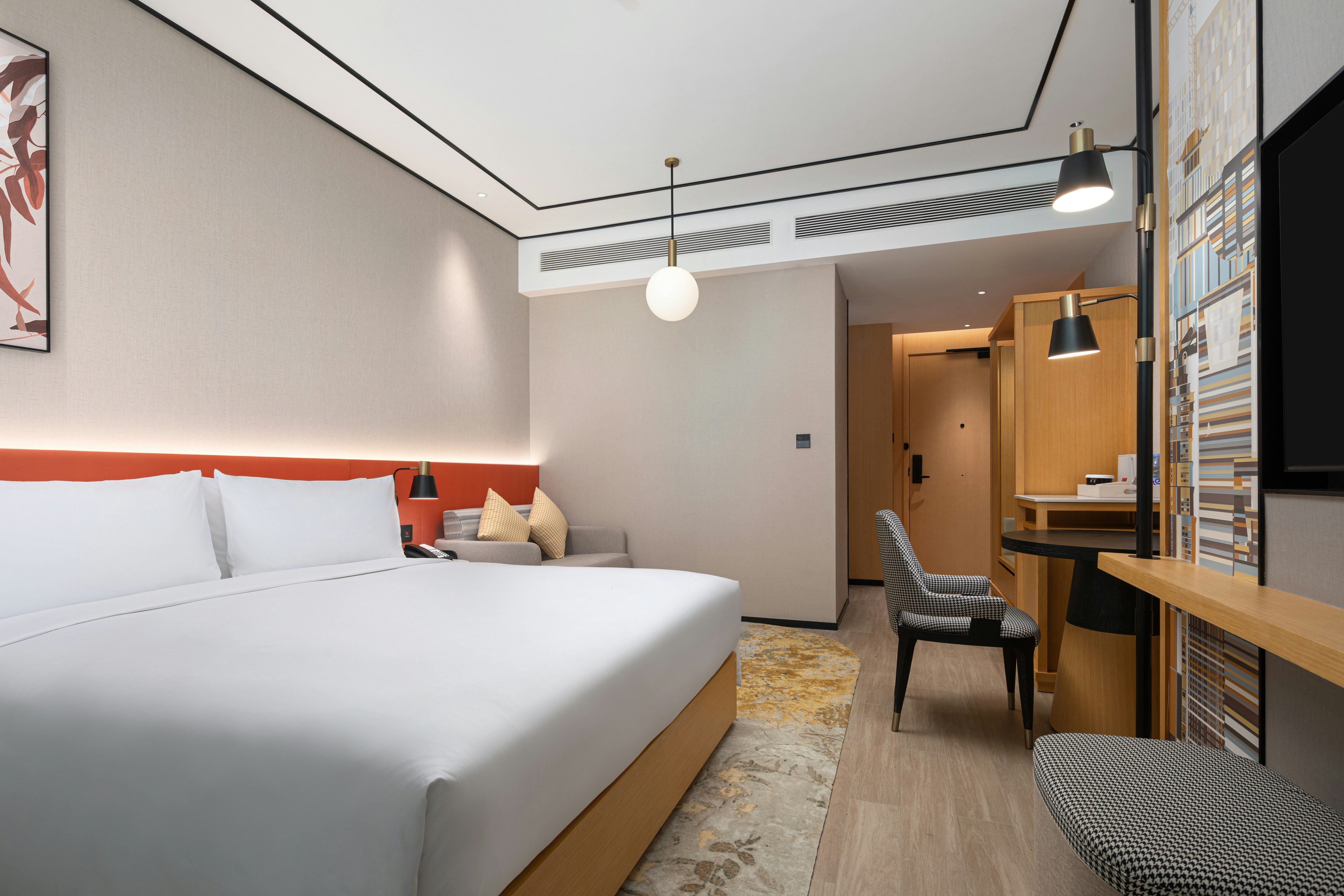 Guest Room, King Bed