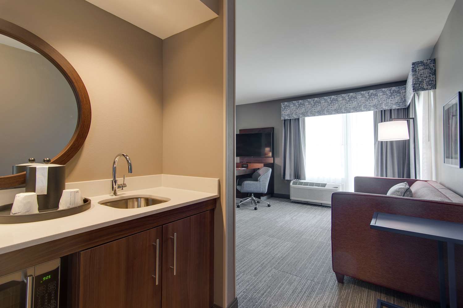 جناح استوديو بسرير كينج لذوي الإعاقة، Hampton Inn and Suites Nashville North Skyline 4/4
