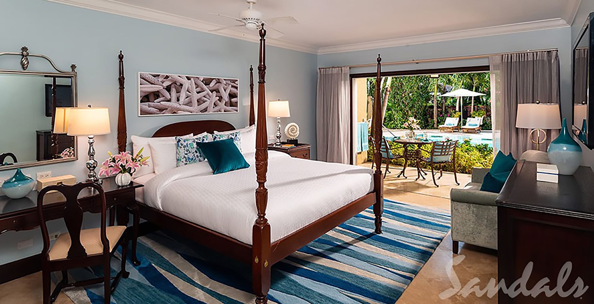 1 BEDROOM, GRAND, CARIBBEAN, LUXURY, GARDEN VIEW, POOL SIDE