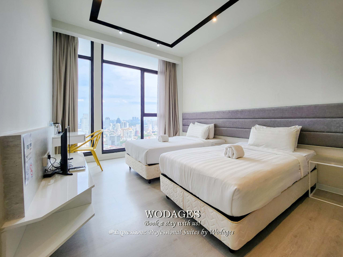 Deluxe, Twin Beds, Kuala Lumpur City Center View