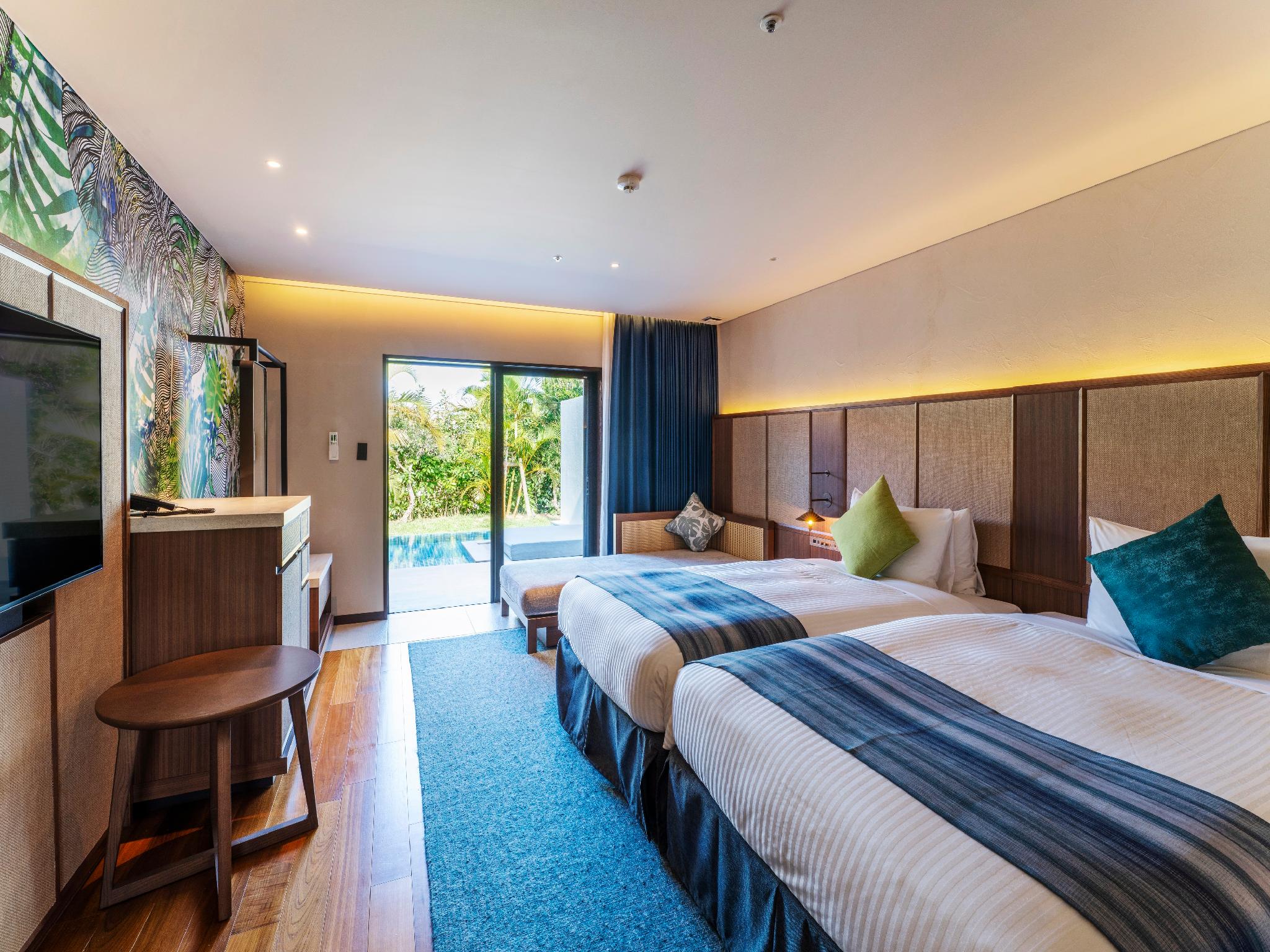 Semi Room, Villa, 2 Semi Double Beds, Sofa, Private Pool