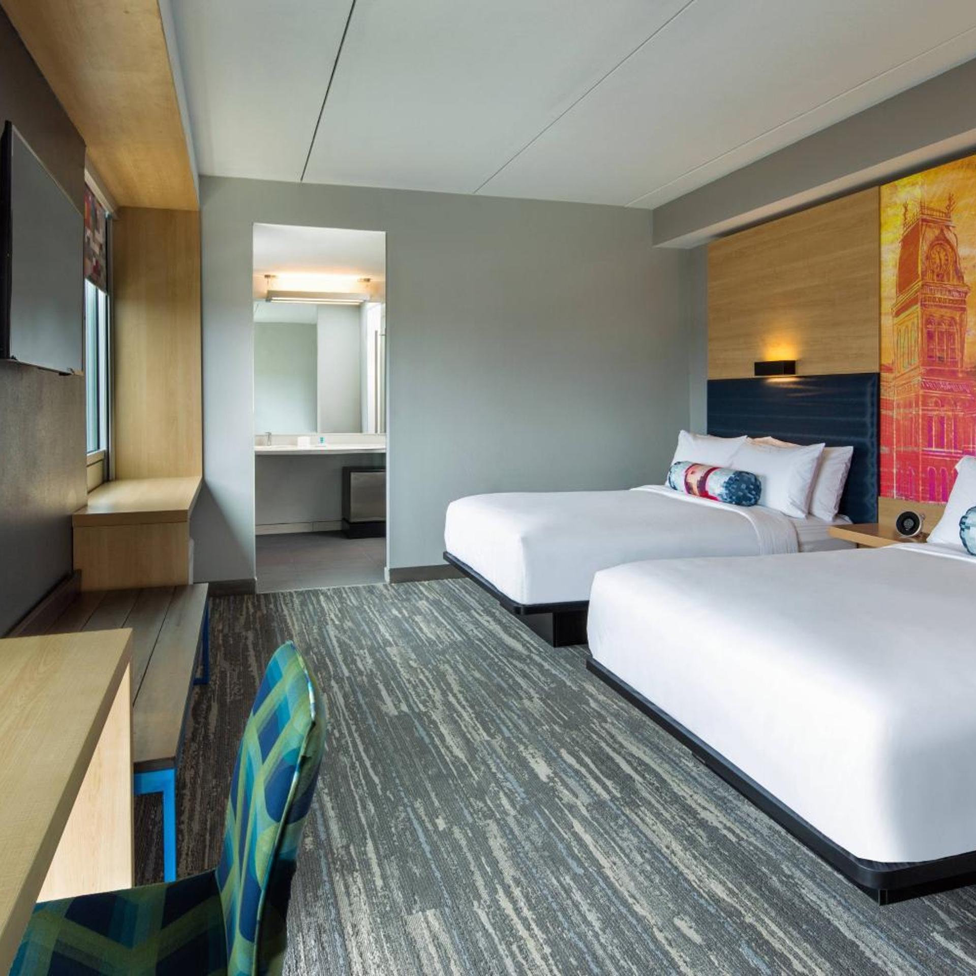 Aloft, Guest Room, 2 Queen Beds