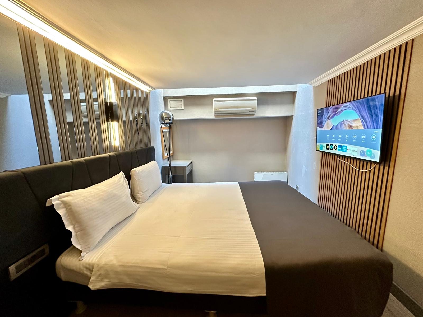غرفة اقتصادية بسرير مزدوج، Aven Hotel 3/4