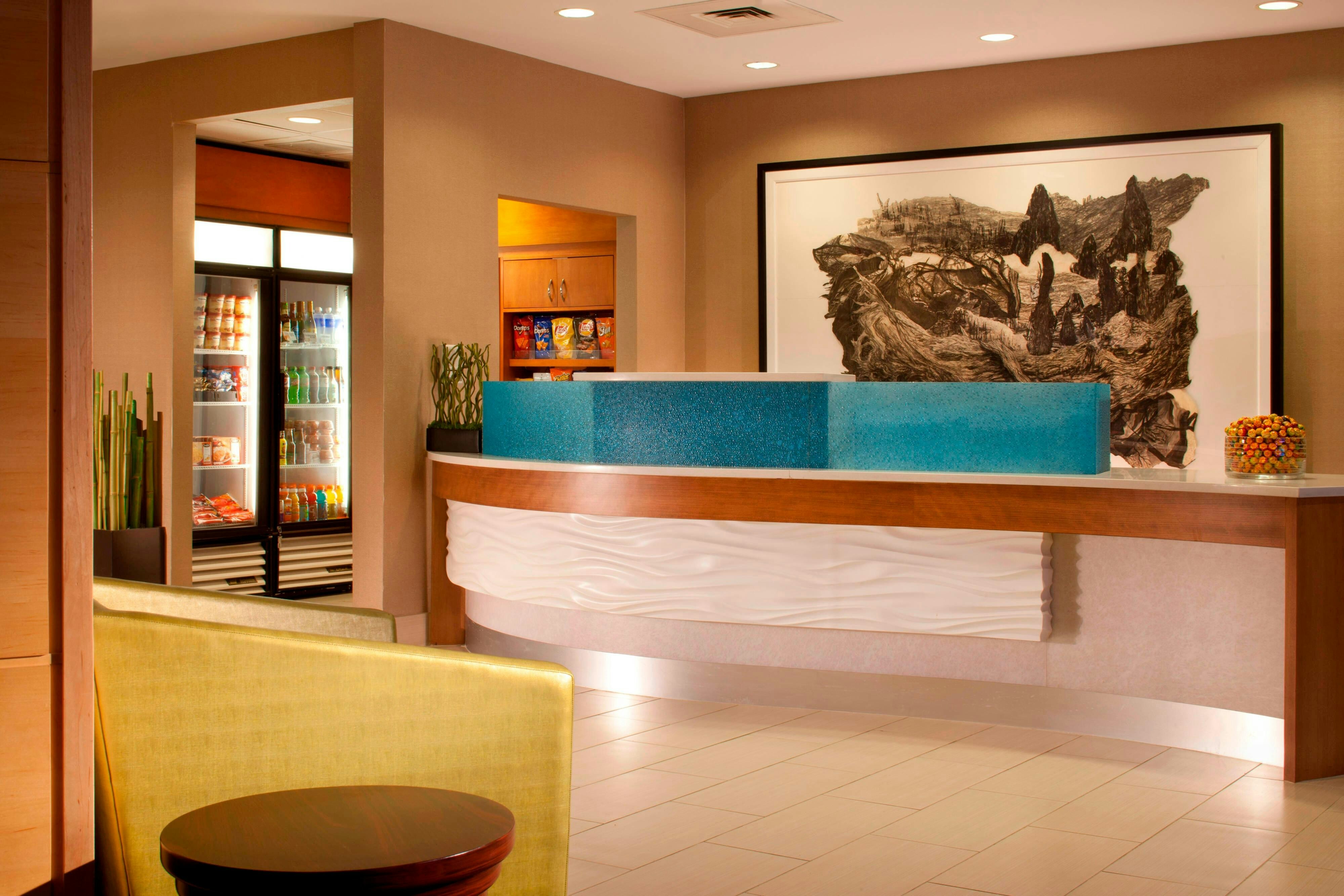 Lobby at Springhill Suites Gainesville, GAINESVILLE - FL