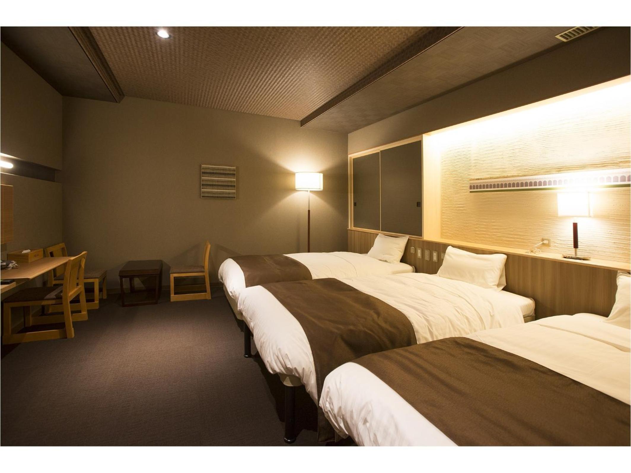 Semi Room, Triple, 2 Semi Double Beds