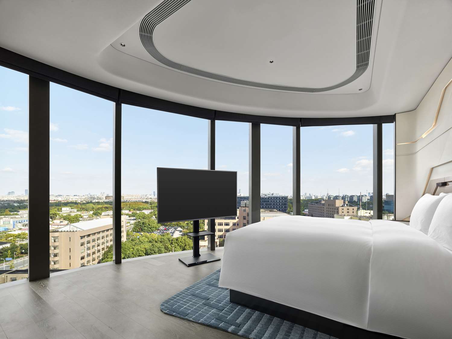 1 Bedroom, Suite, King Bed, Airport View