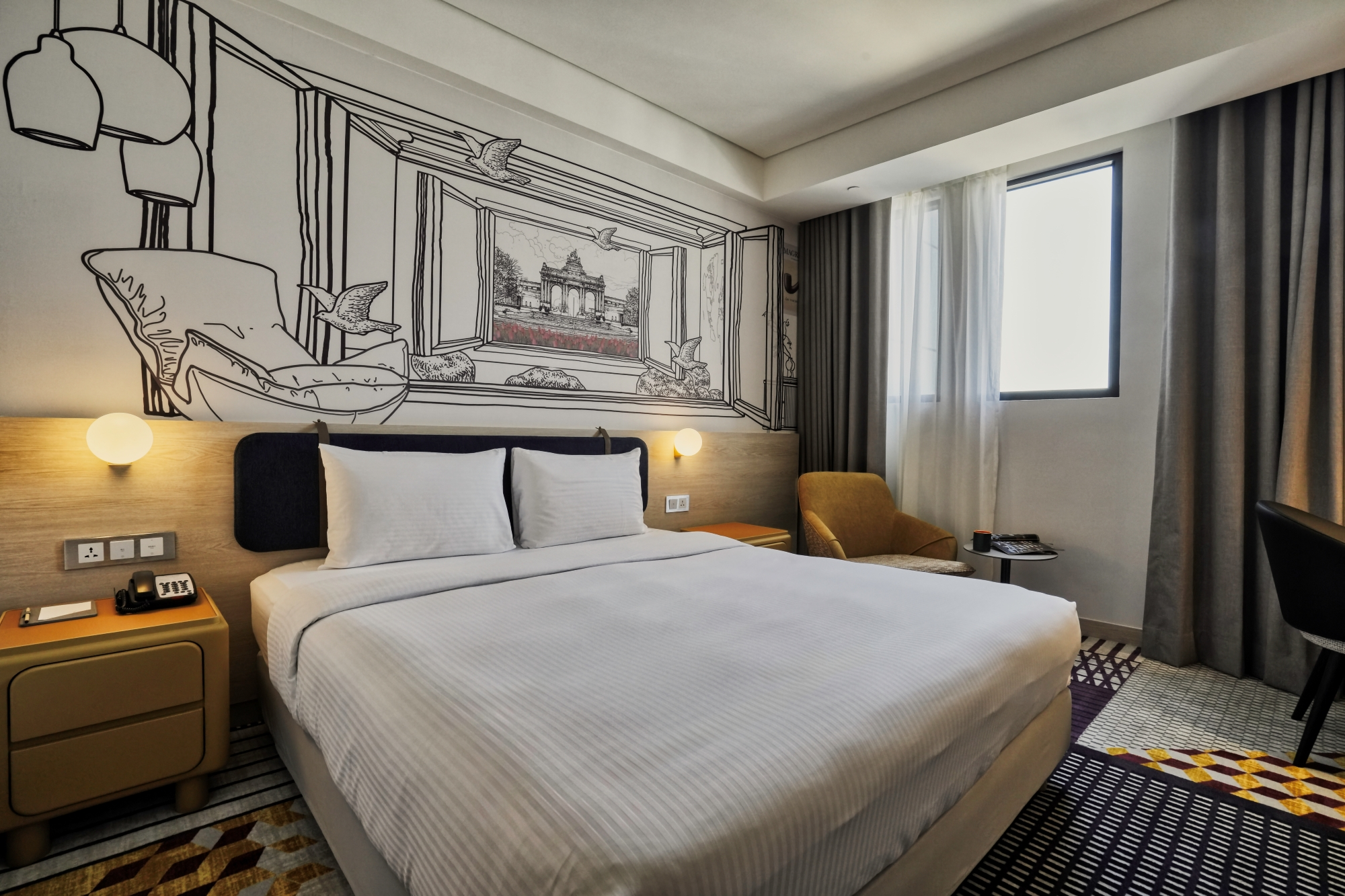 جناح سوبيريور بسرير مزدوج