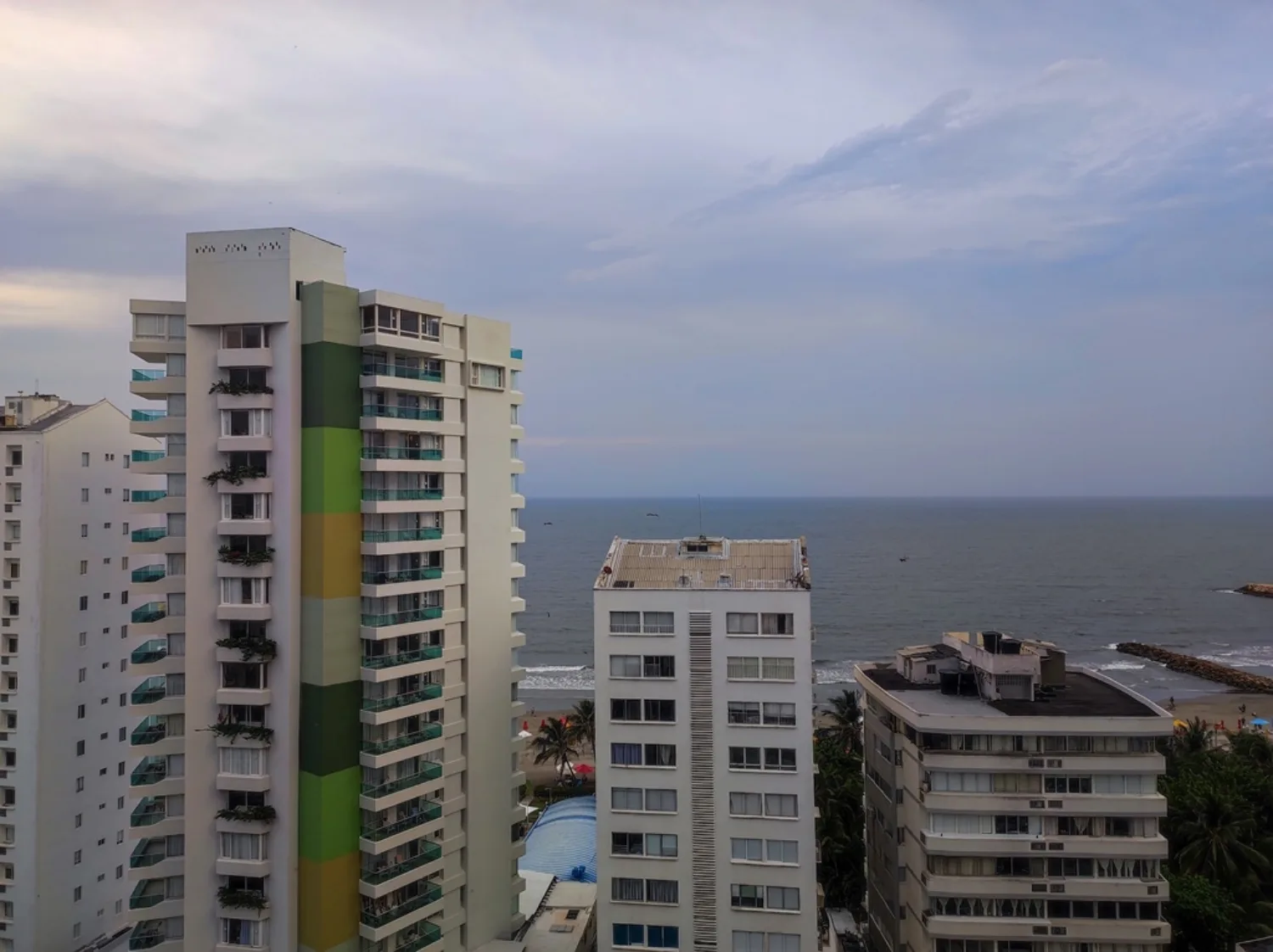 Apartamento Laguito Bocagrande Vista al Mar 1/17