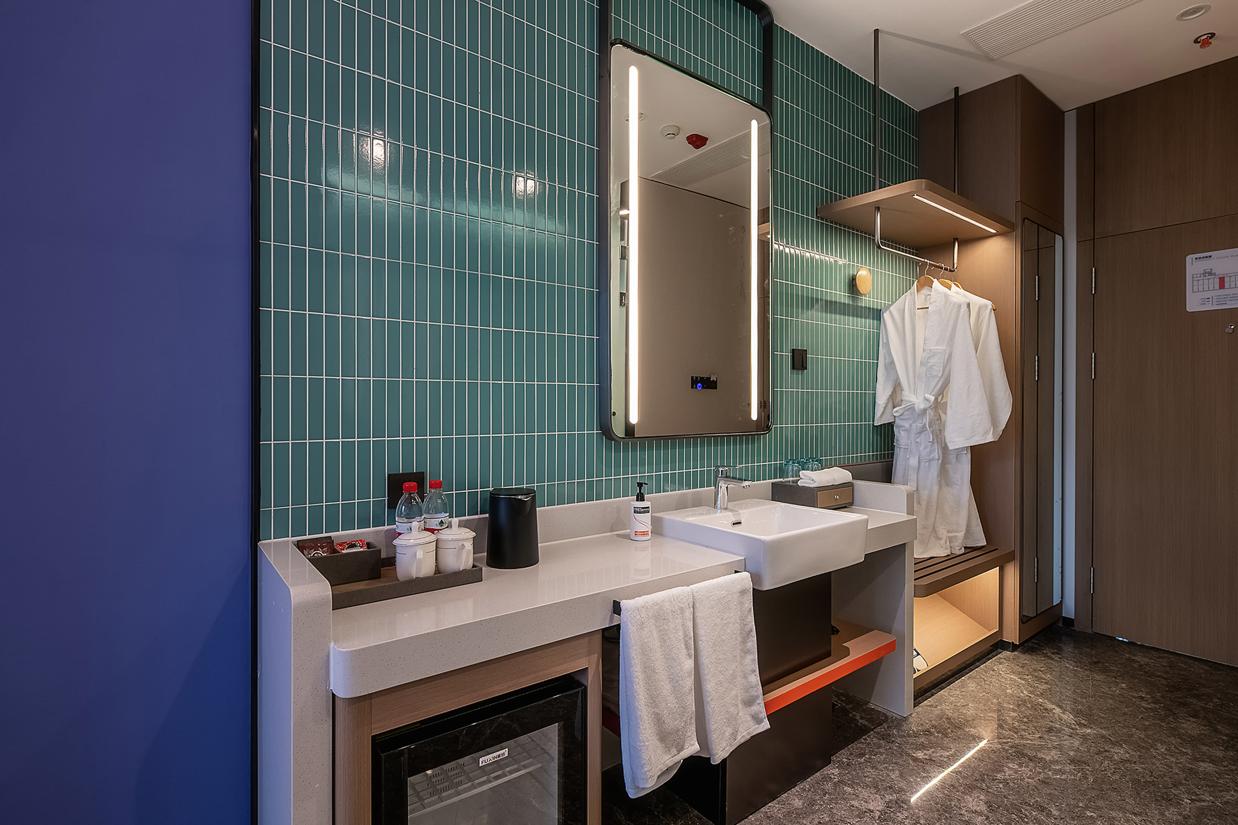 غرفة قياسية بسريرين مزدوجين، Holiday Inn Express Chongqing Nanbin Road 6/7