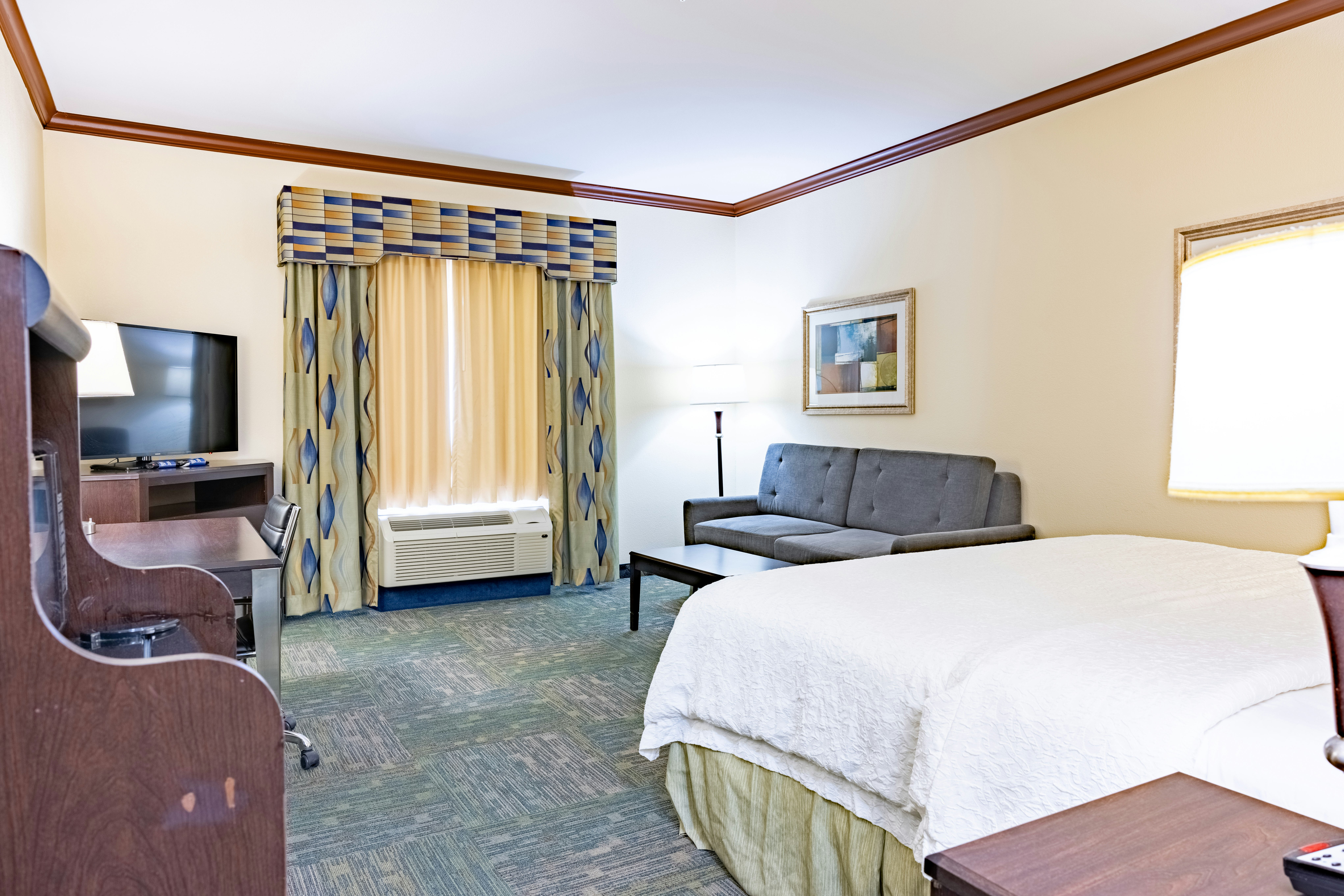 Room, King Bed, Sofa