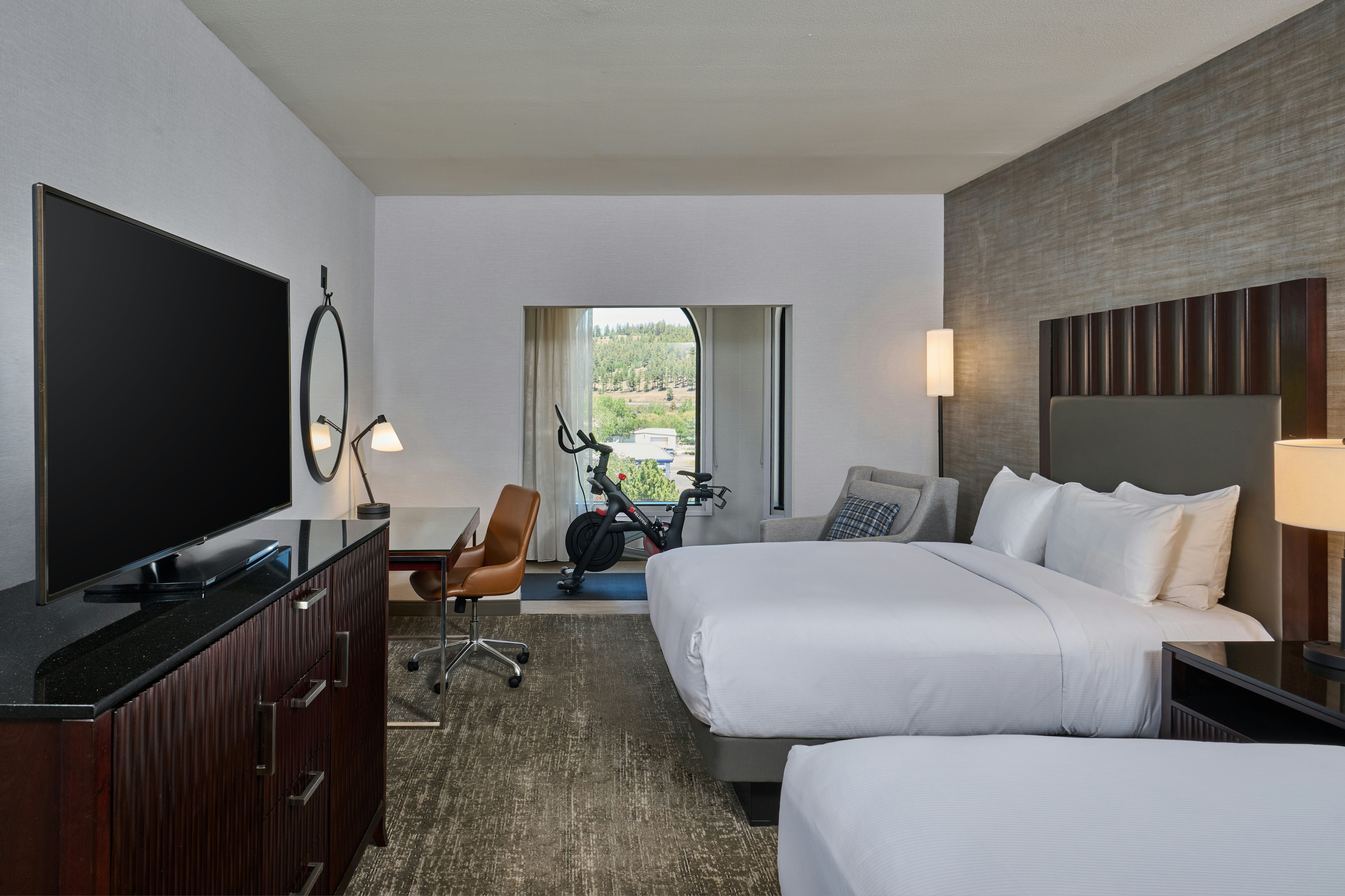 Room, 2 Queen Beds, Peloton