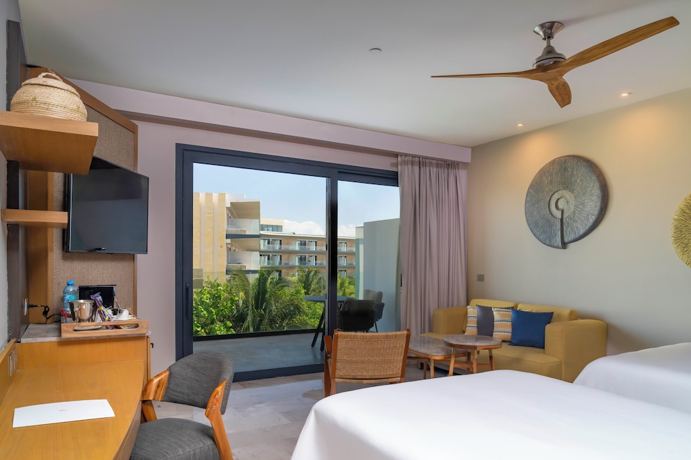 Junior Suite, 2 Double Beds, Partial Ocean View, Haven Riviera Cancun Resort & Spa All Inclusive - Adults Only 2/4