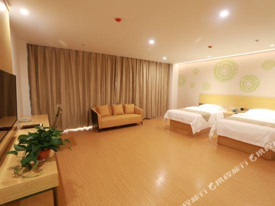 غرفة عائلية بسرير مزدوج وسرير فردي، GreenTree Inn Anyang Neihuang County Zaoxiang Avenue 2/3