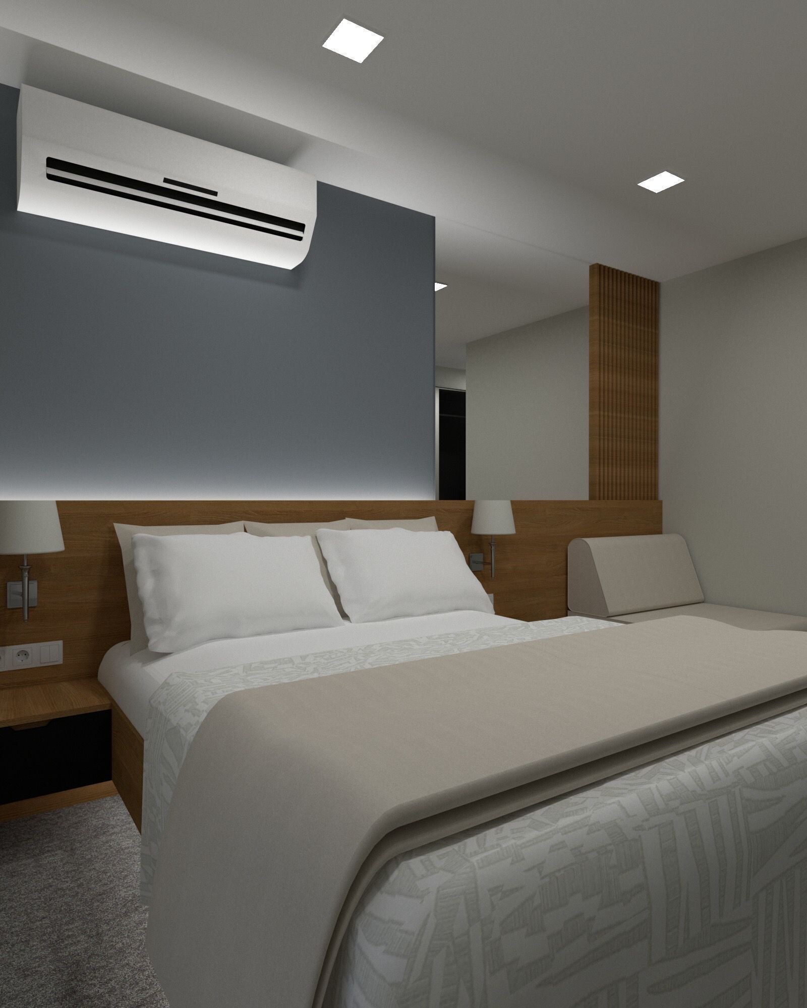 Apartment, Twin Beds, Sea View, Sofa