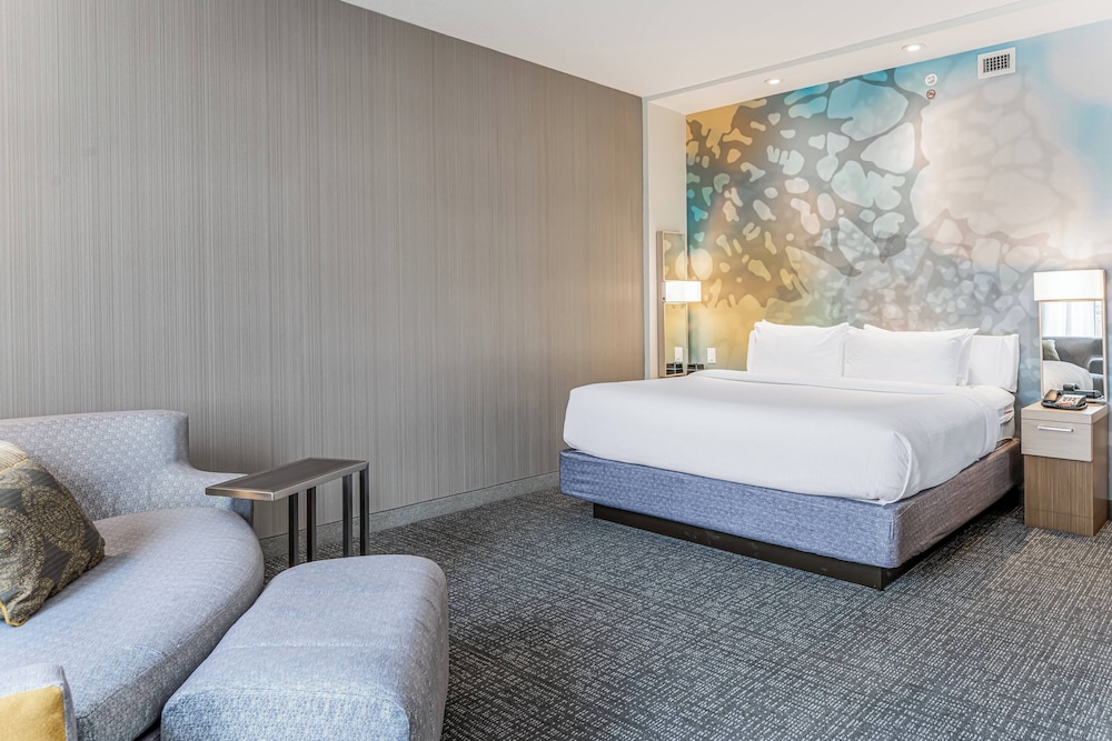 غرفة بسرير كينج مع أريكة لذوي الإعاقة، Courtyard by Marriott Asheville Biltmore Village 2/5