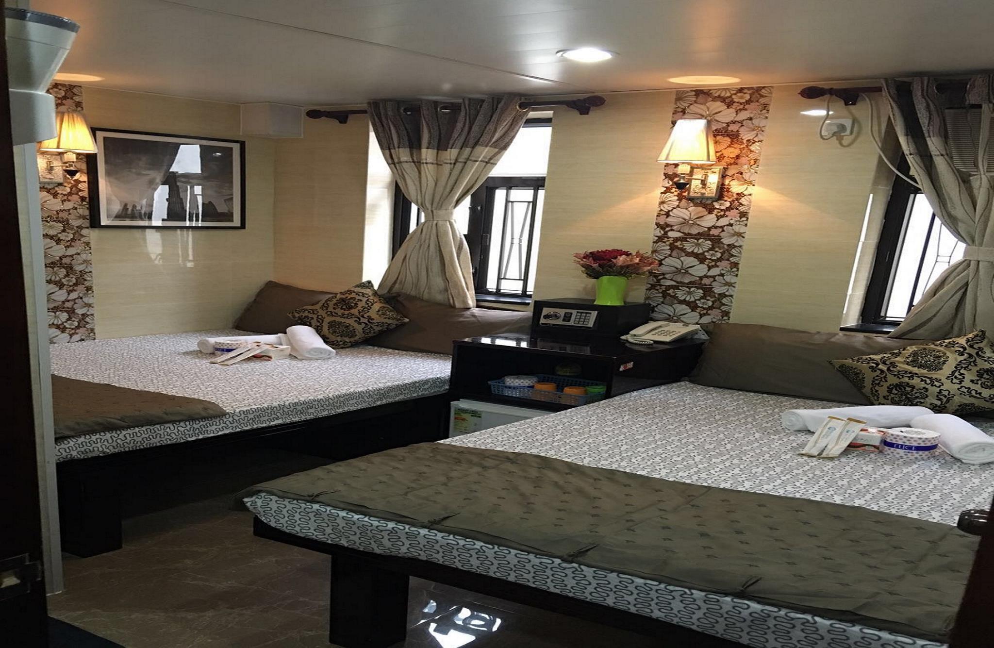 STANDARD, TRIPLE, 1 DOUBLE AND 1 SINGLE BED