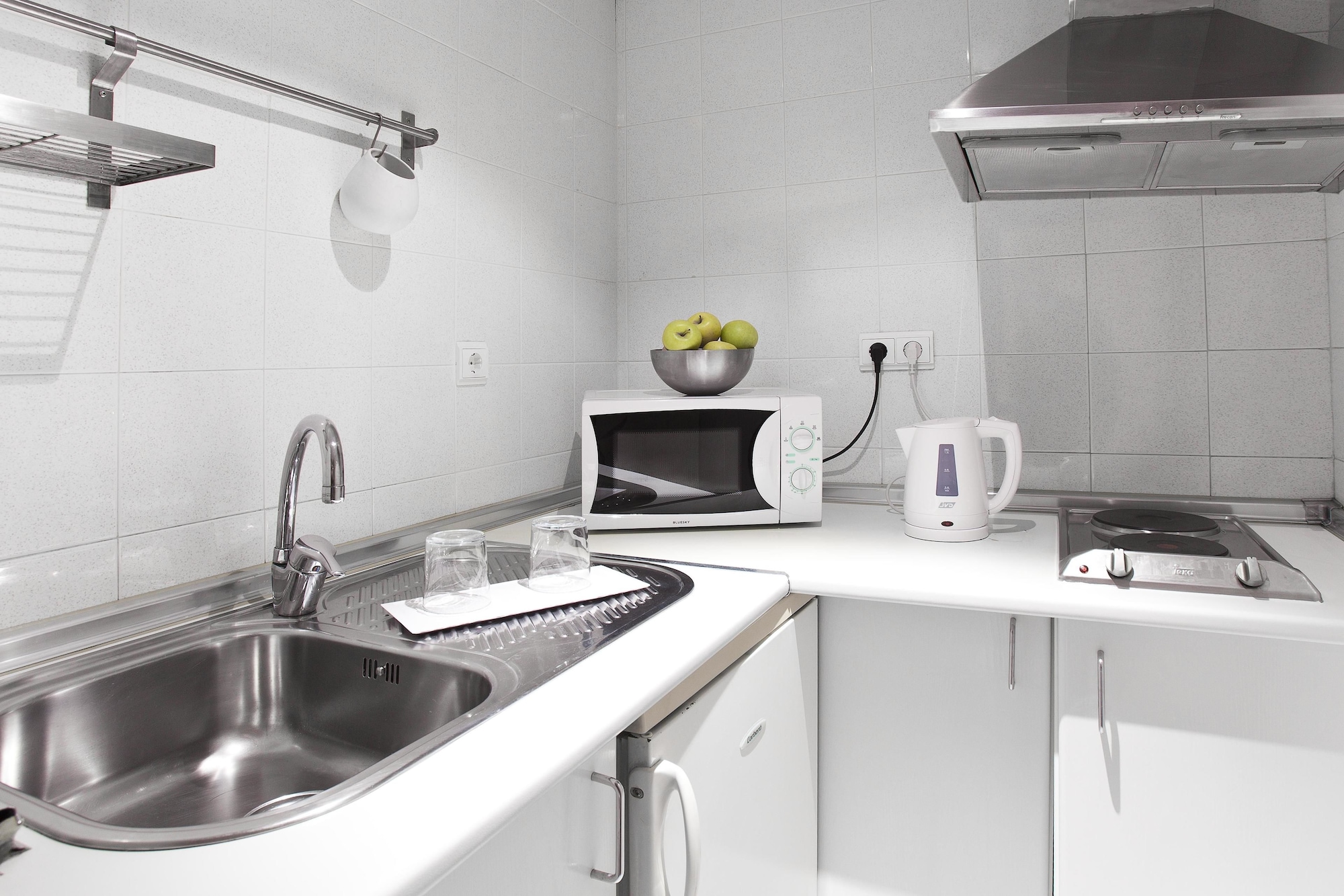 غرفة عائلية بسرير كوين مع أريكة بمطبخ، Aparthotel Atenea Valles 5/5