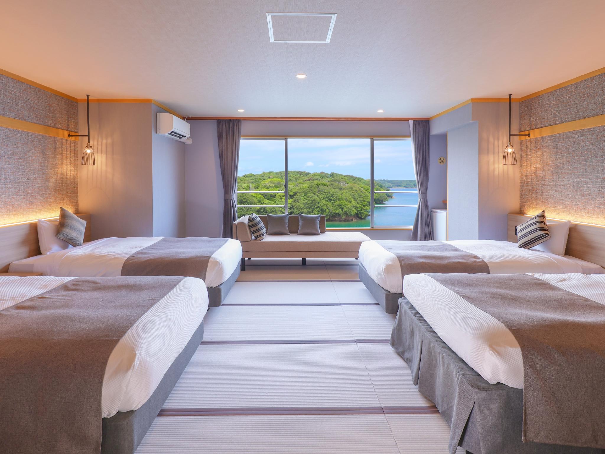 Japanese, Superior, 4 Beds, Sea Side, Tatami