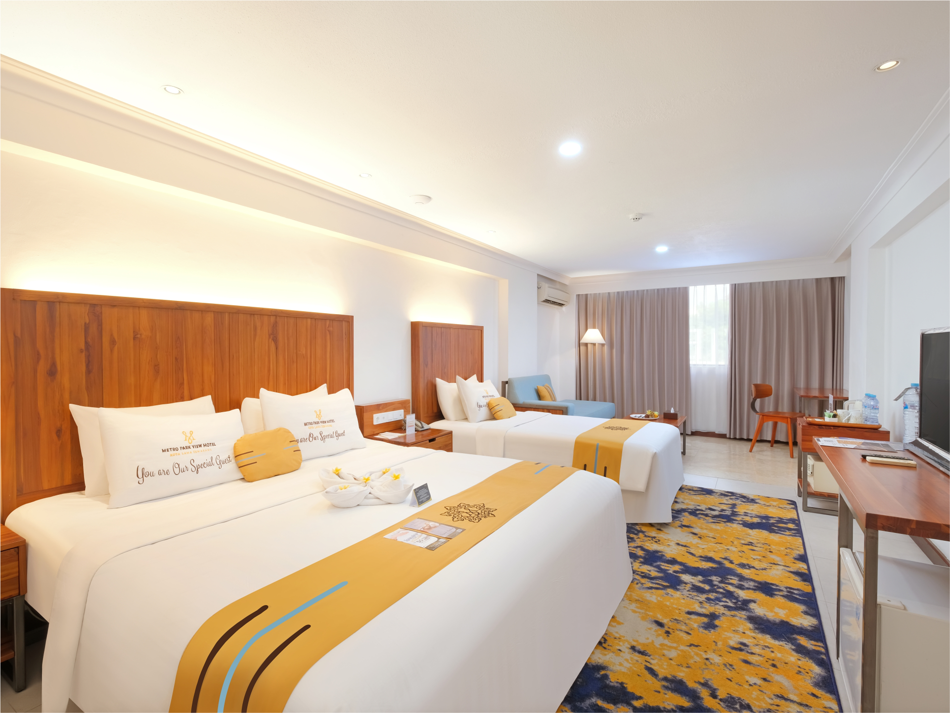 Room at Metro Park View Hotel, SEMARANG