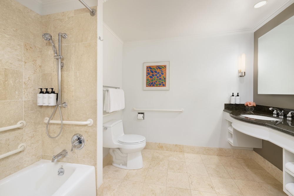 غرفة كلاسيكية بسرير كينج بحوض استحمام لذوي الإعاقة، InterContinental Cleveland 4/4