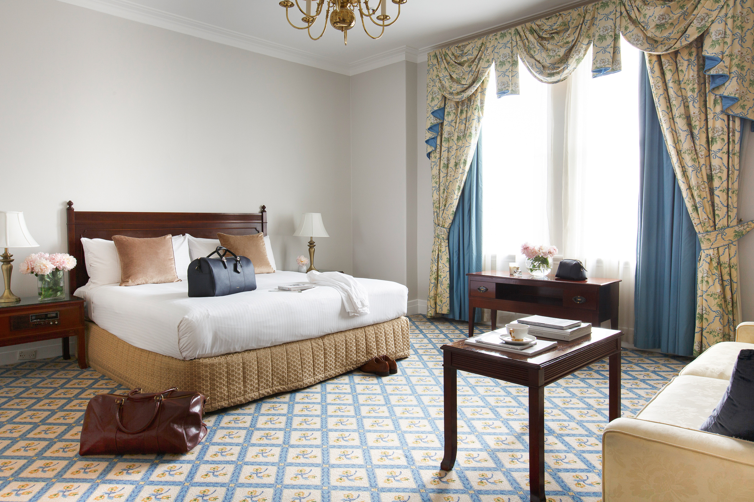 غرفة ديلوكس بسرير مزدوج أو سريرين منفصلين، The Hotel Windsor Melbourne 2/3