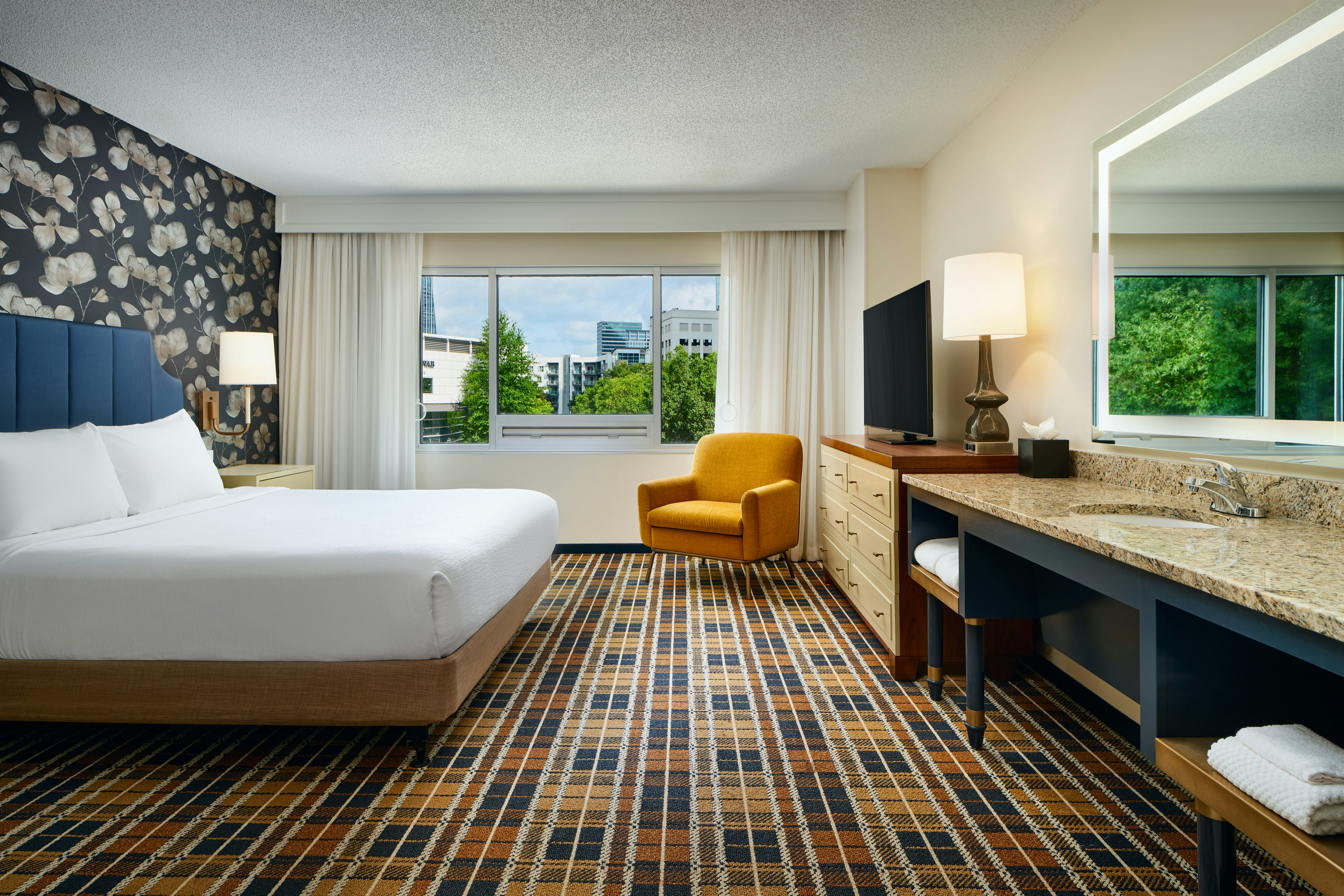 جناح بسرير كينج لذوي الإعاقة، Embassy Suites Atlanta Buckhead 2/5