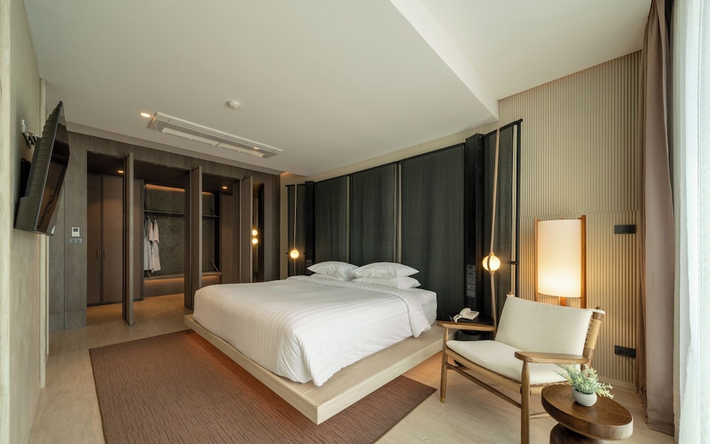 جناح غراند بسريرين منفصلين بإطلالة، Grand Vista Hotel Chiangrai 3/10