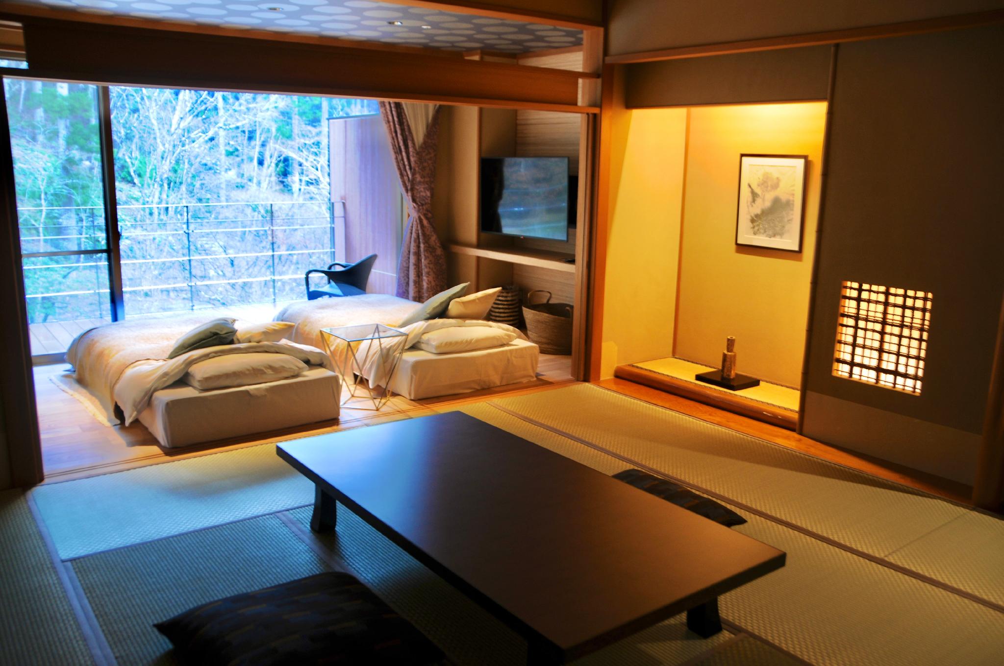 Japanese Western, Mountain View, Night View, Terrace
