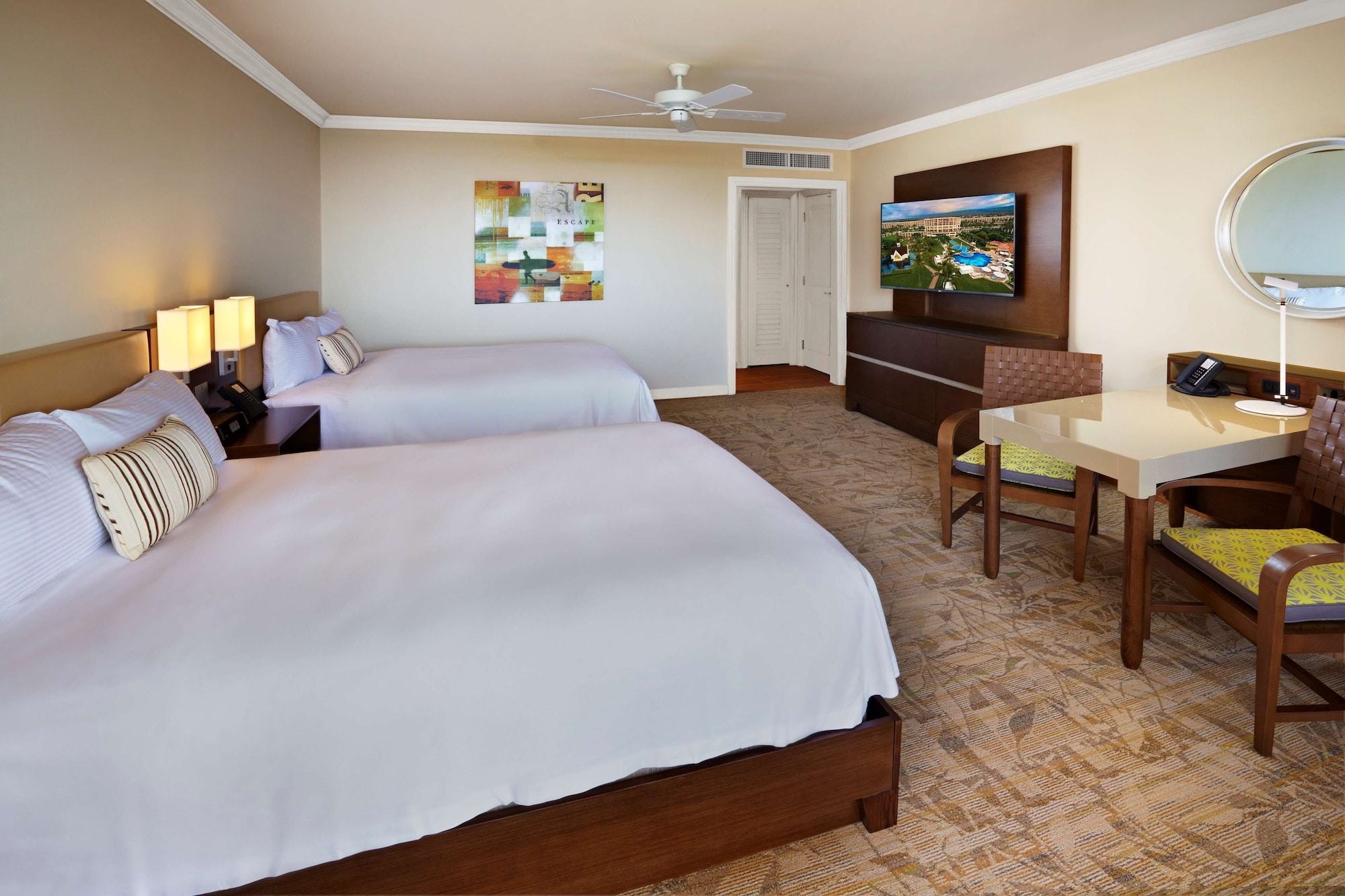 Club, Napua, 2 Queen Beds, Garden View, Club Lounge Access