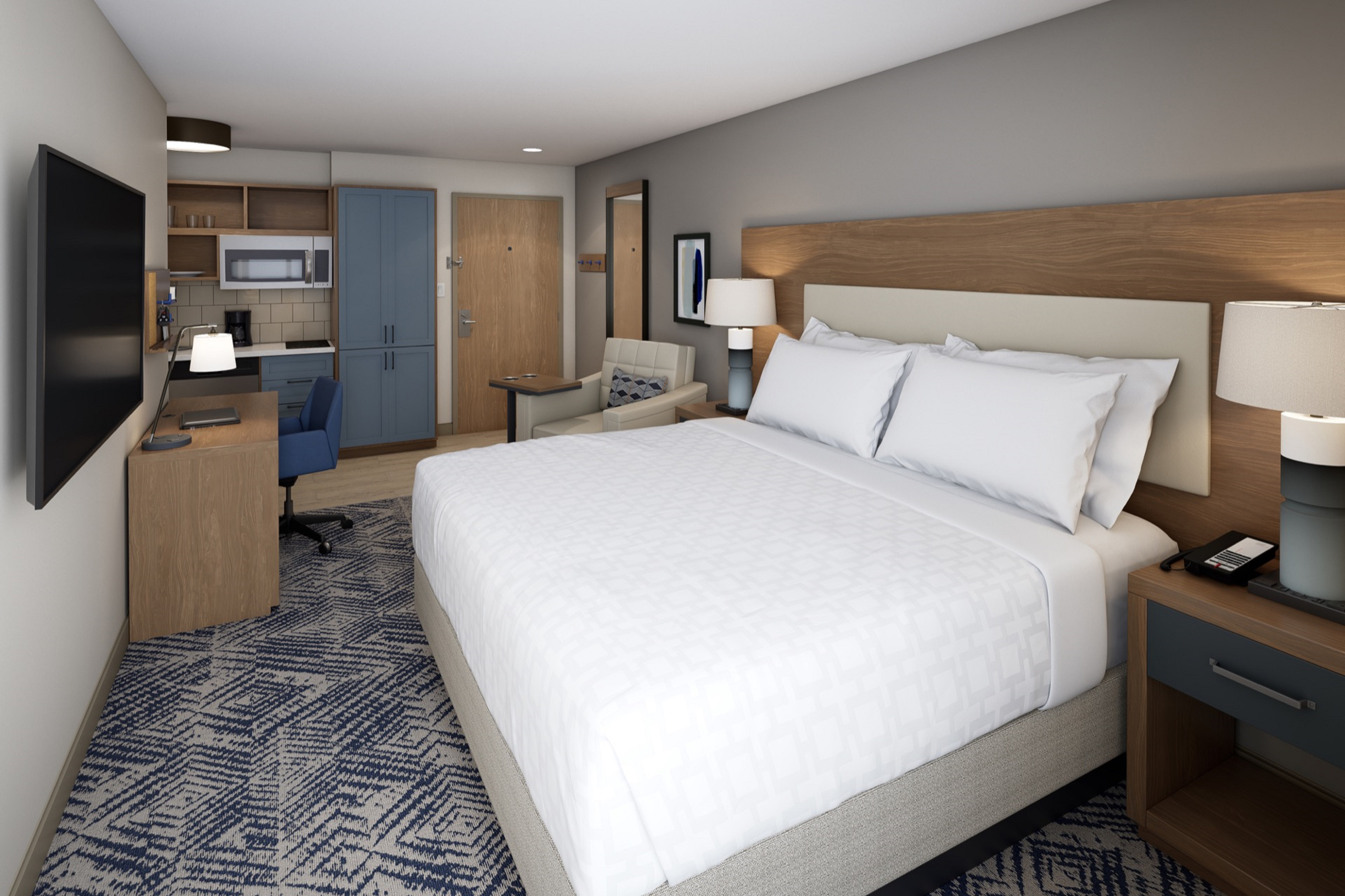 جناح استوديو بسرير كينج