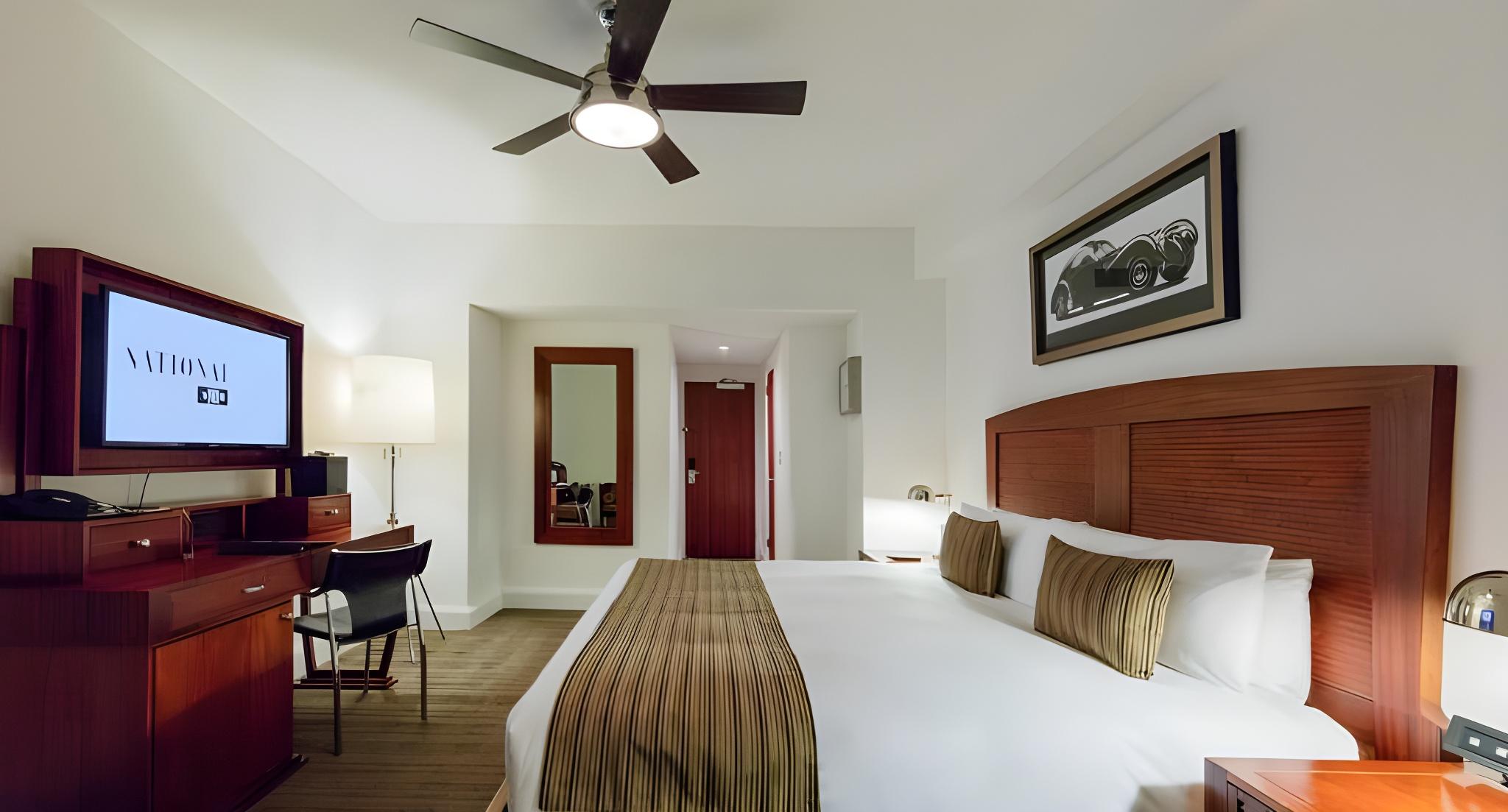 ROOM, 2 DOUBLE BEDS, CITY VIEW