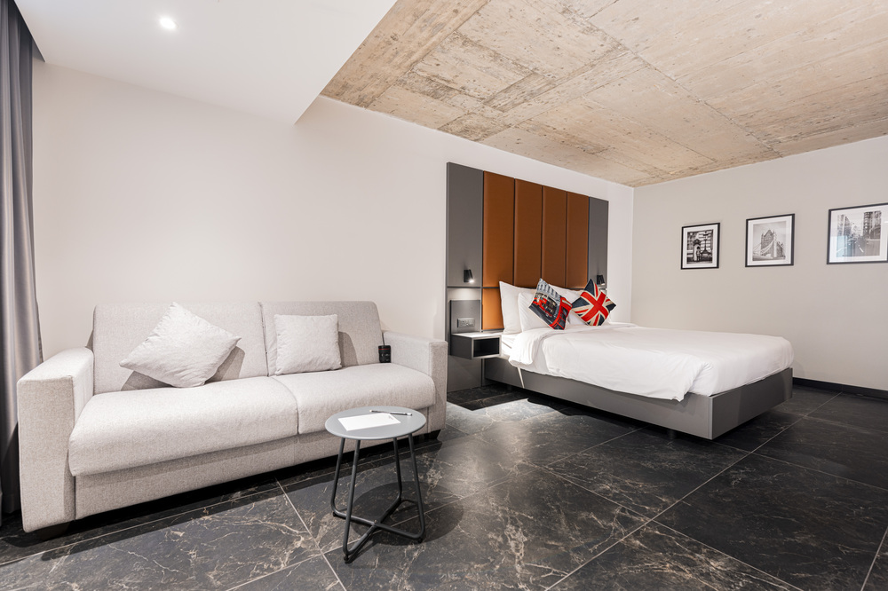 Inner, 2 Queen Beds, No Balcony