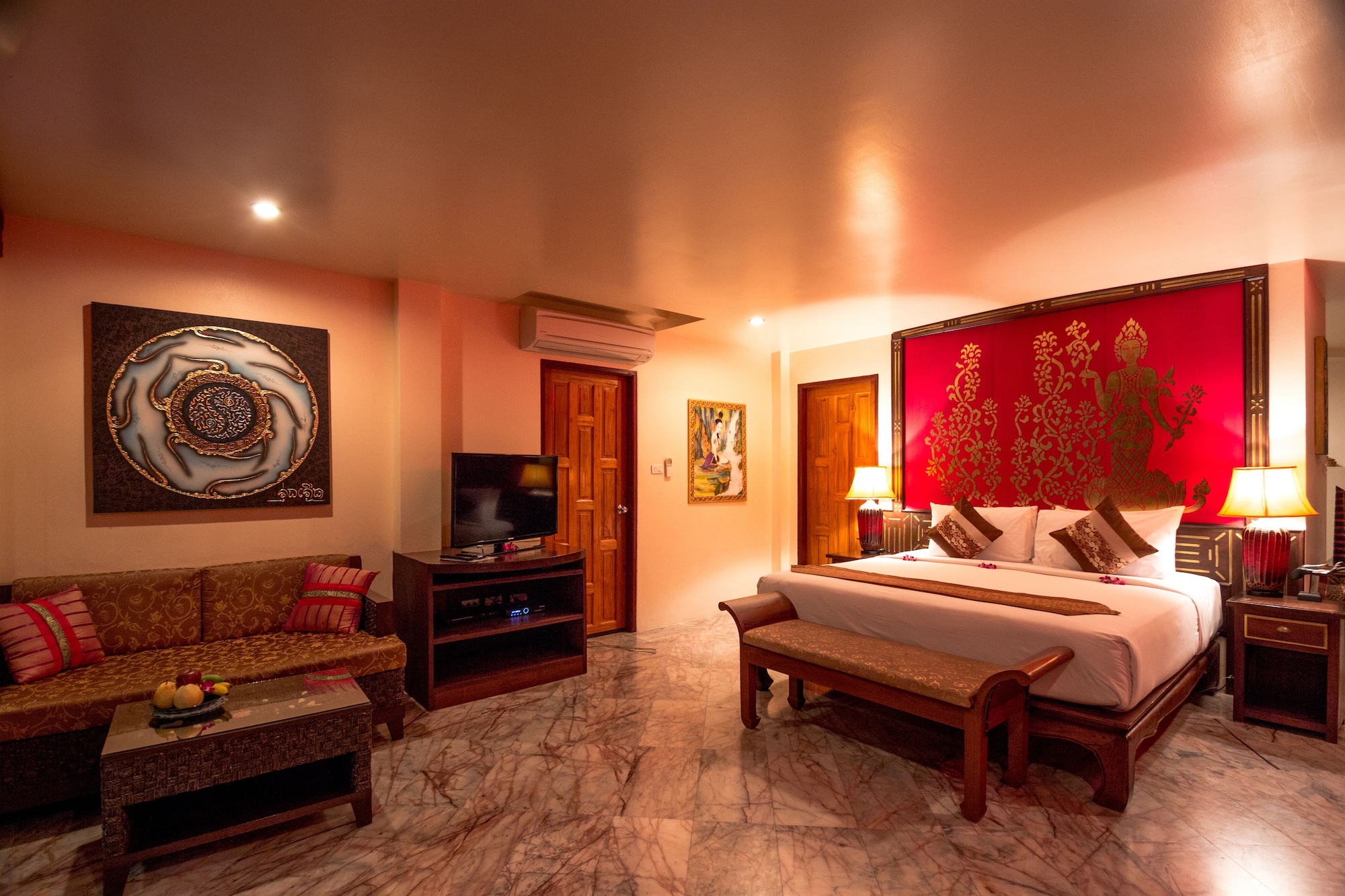 1 Bedroom, Pool, Suite, King and Queen Bed، Sandalwood Luxury Villas Koh Samui 3/10