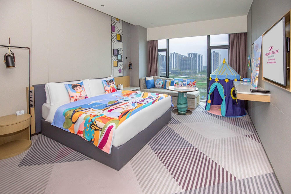 غرفة بغرفة نوم واحدة بمطبخ، Crowne Plaza Foshan Nanhai 2/5