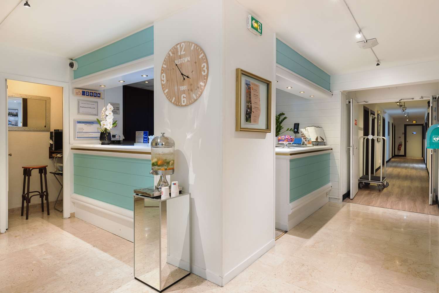 Lobby at Best Western Hotel Mediterranee Menton, MENTON