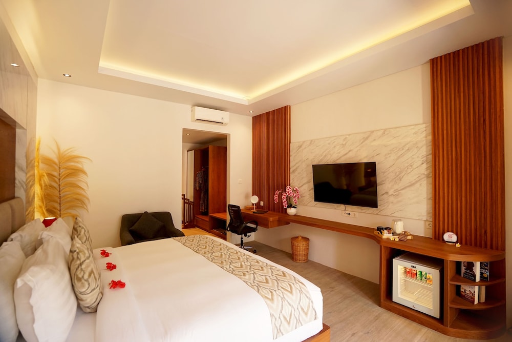 غرفة ديلوكس بسرير مزدوج، The Grand Villandra Resort 2/5