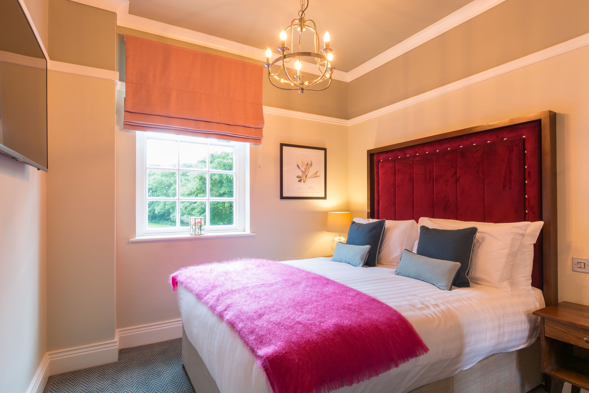 COZY, DOUBLE BED