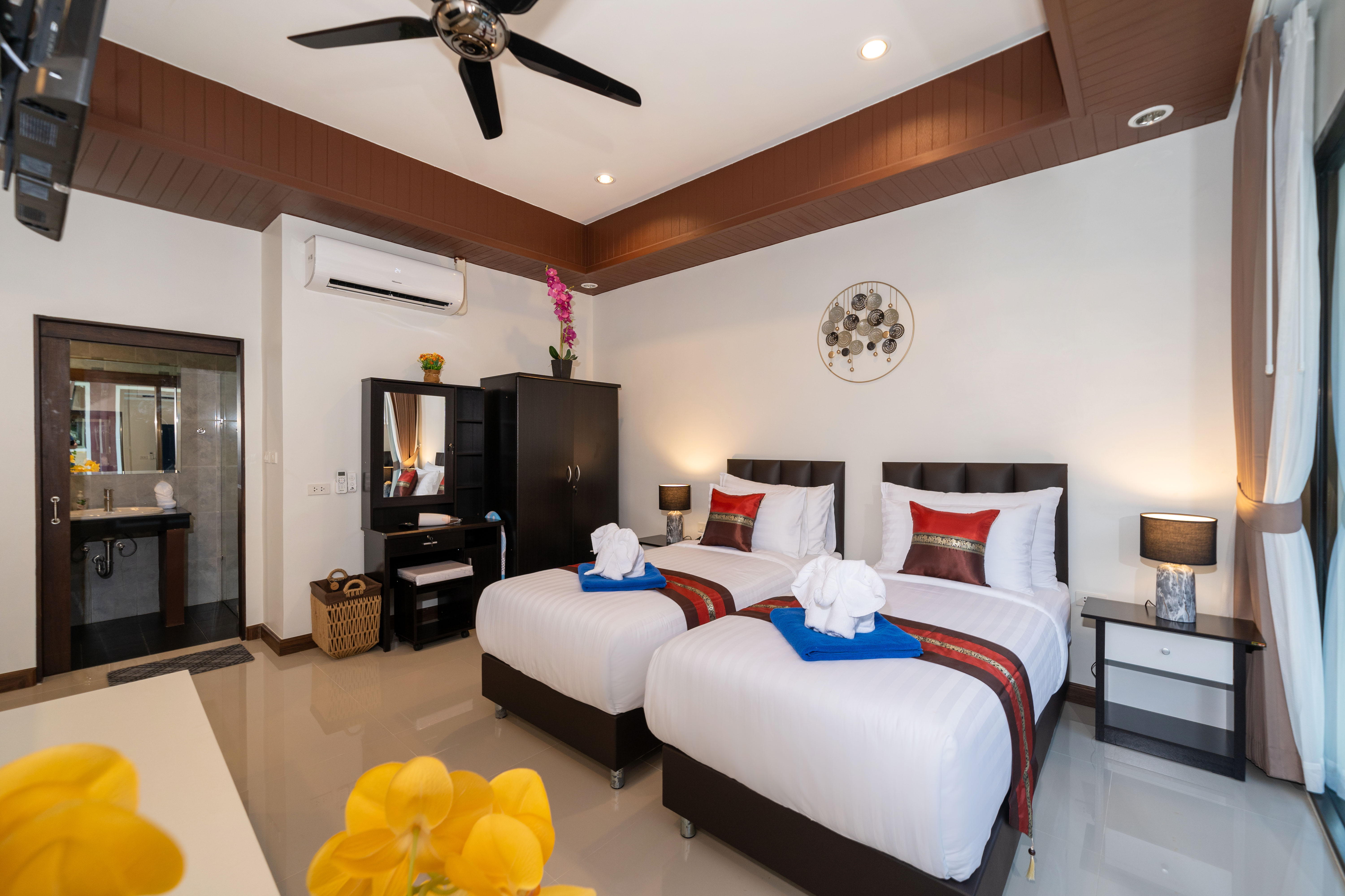 Room, Double Bed, Pool Access