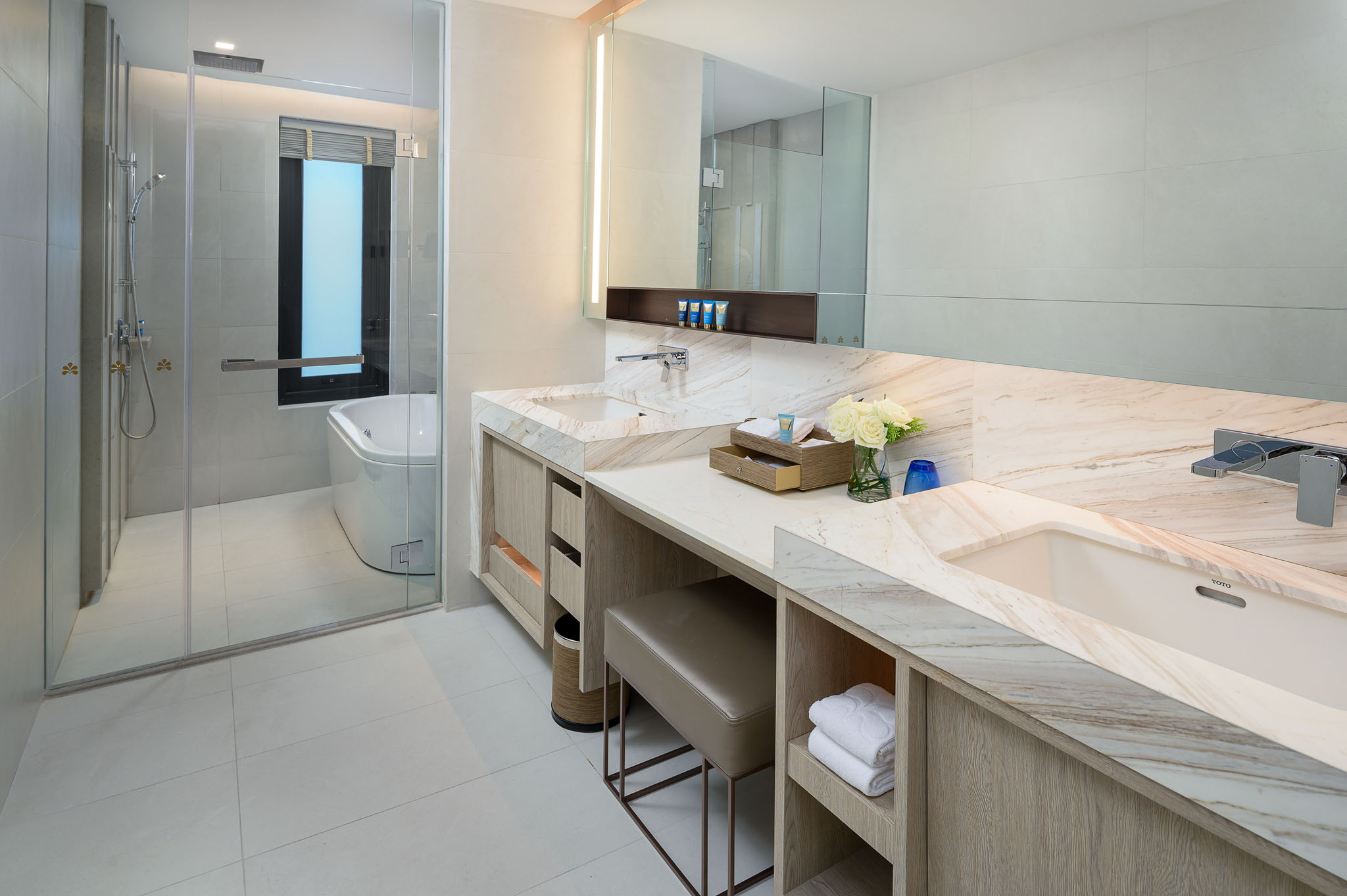 غرفة بريميير بسريرين منفصلين، Hotel Nikko Bangkok 5/5