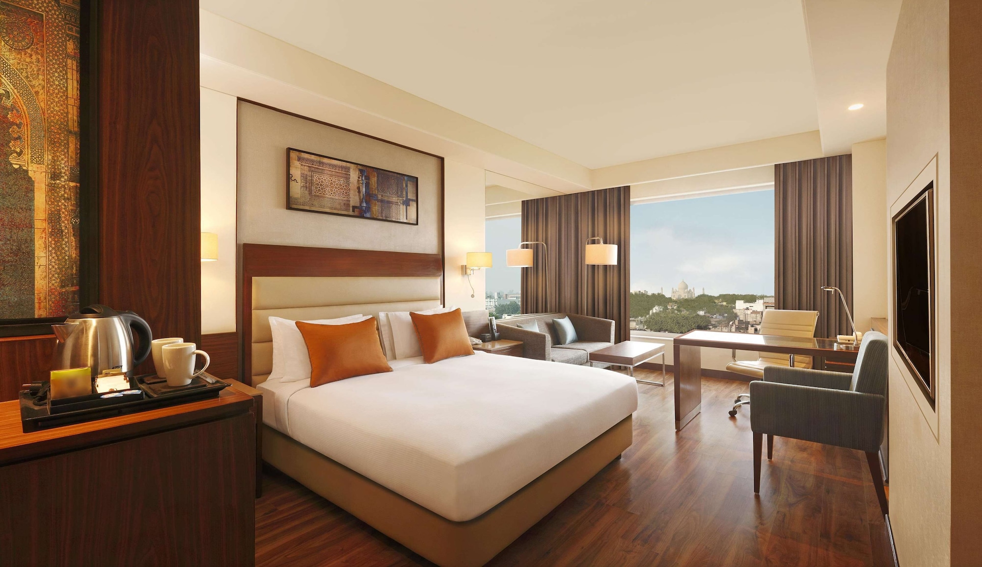 Room, Twin Beds, Garden or City View