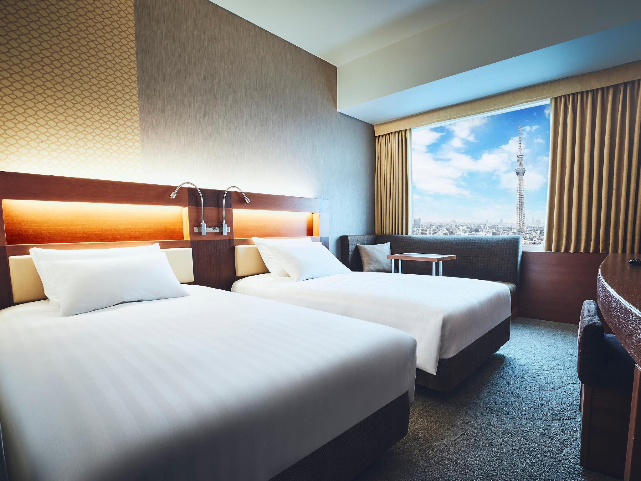 Standard, Twin Beds, Tokyo Sky Tree View, Tower View