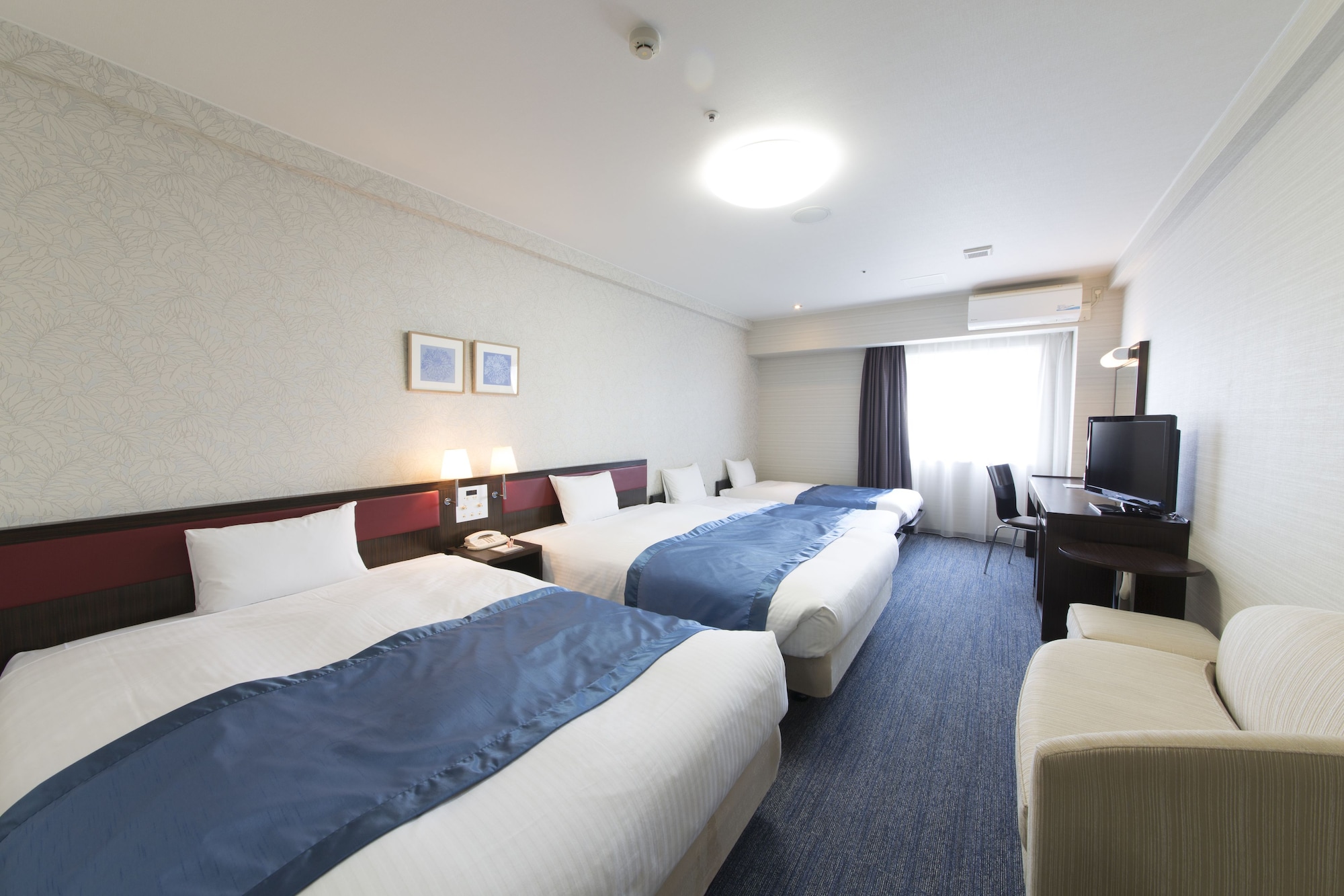 Room, Quadruple, Twin Beds, 2 Double Beds