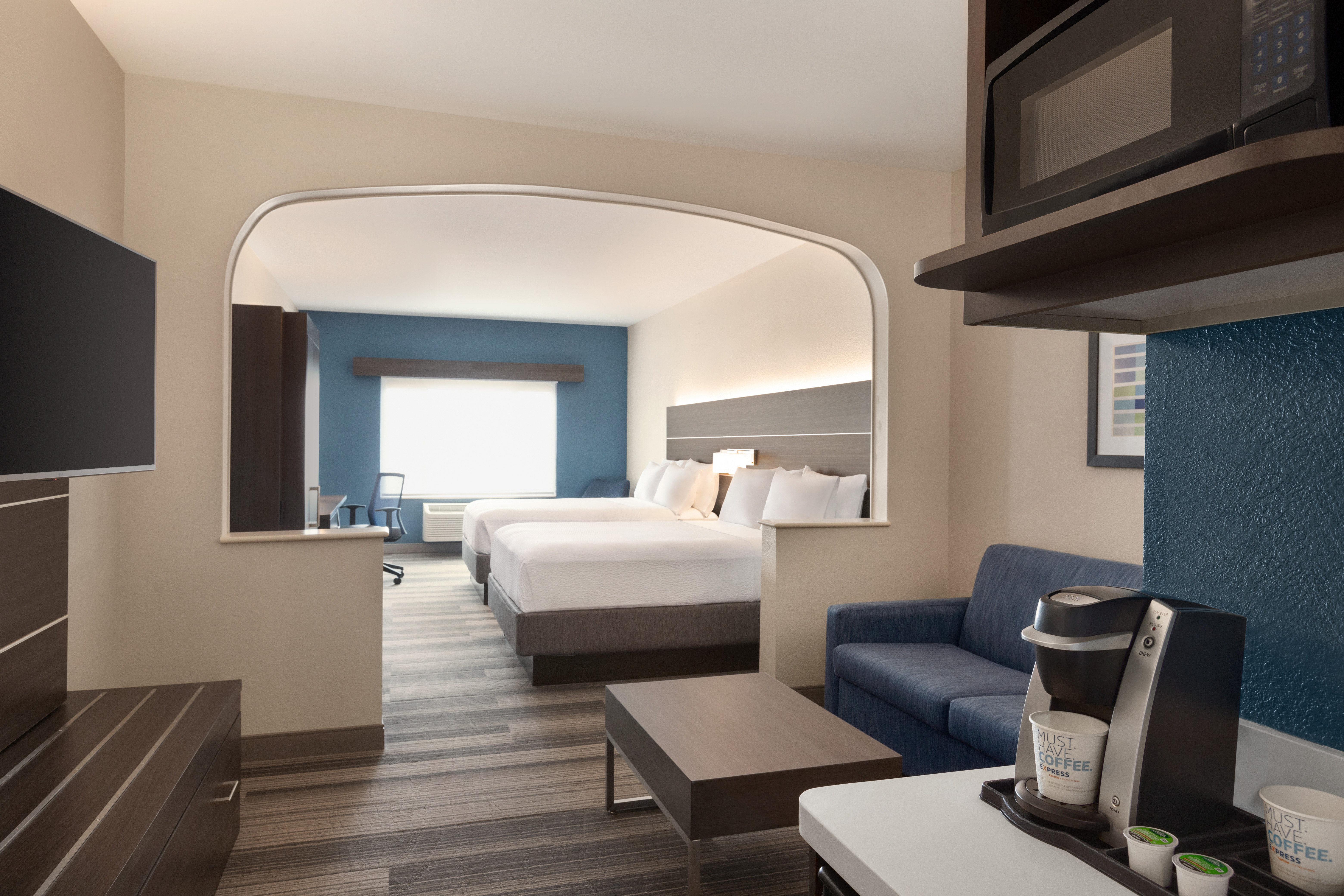 جناح بسريرين، Holiday Inn Express Hotel Suites Denver Airport 3/3