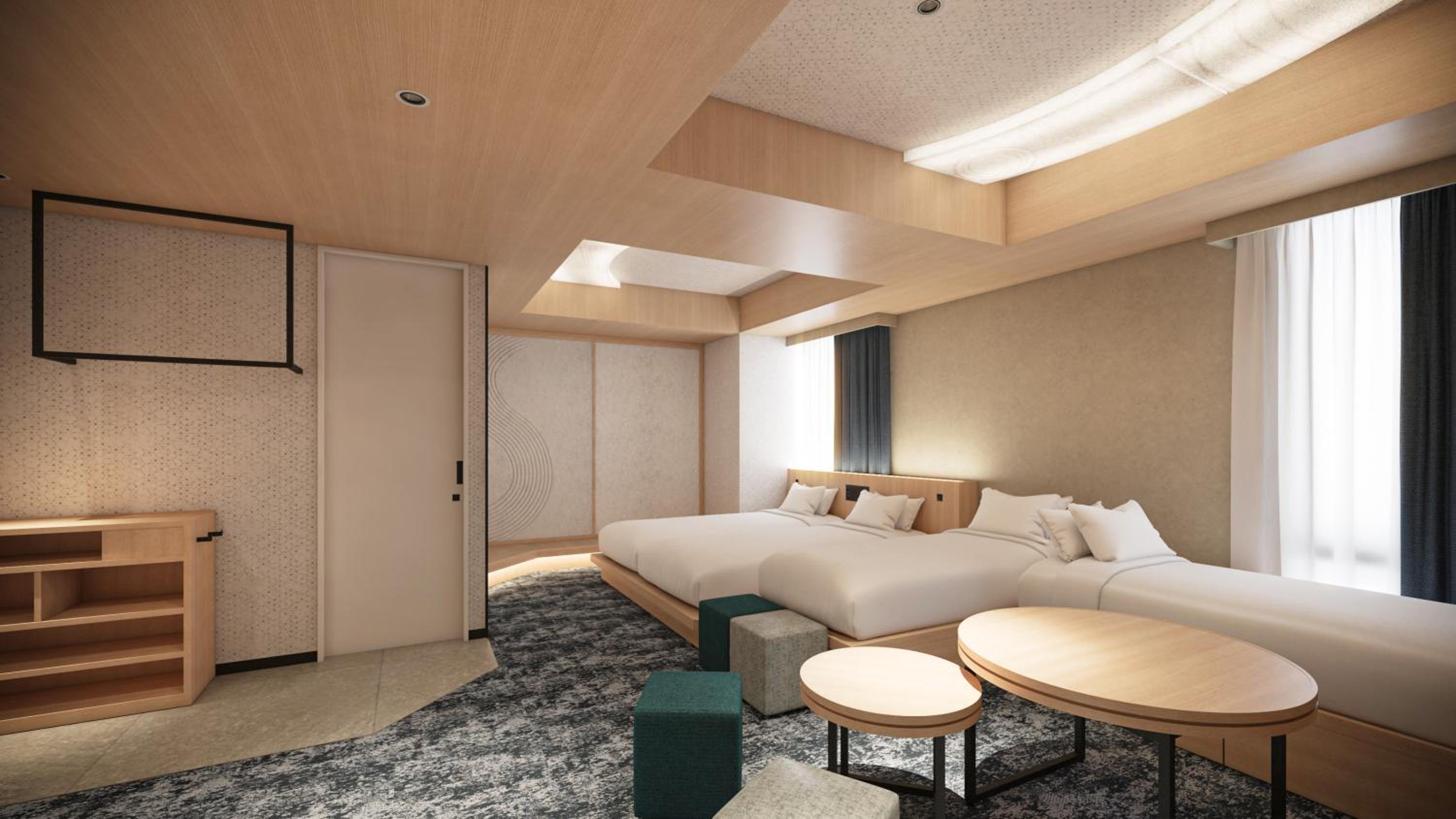 Deluxe, Quadruple, 2 Sofa, Hotel Keihan Tenmabashiekimae 6/8