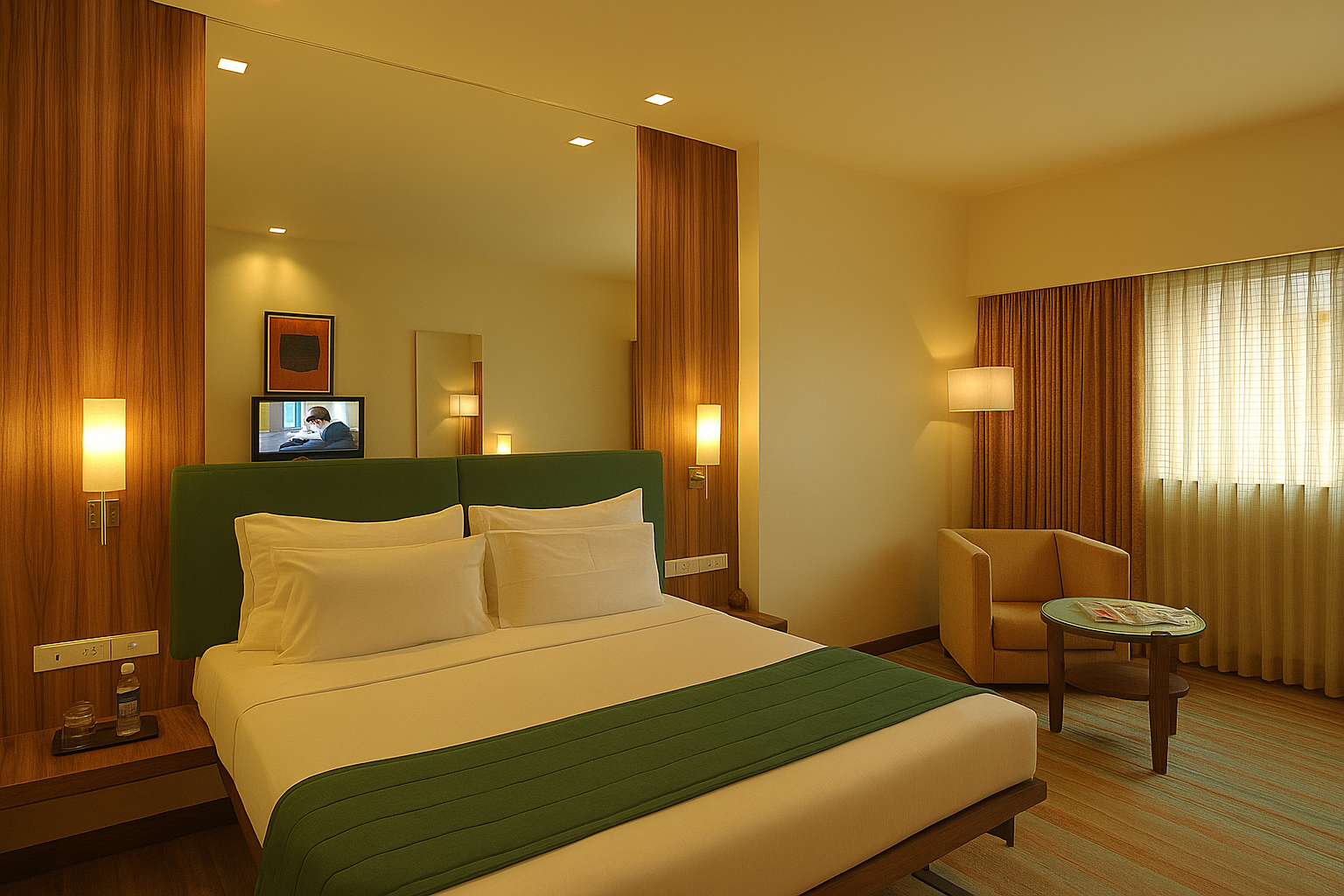 Designer, Studio, King Bed