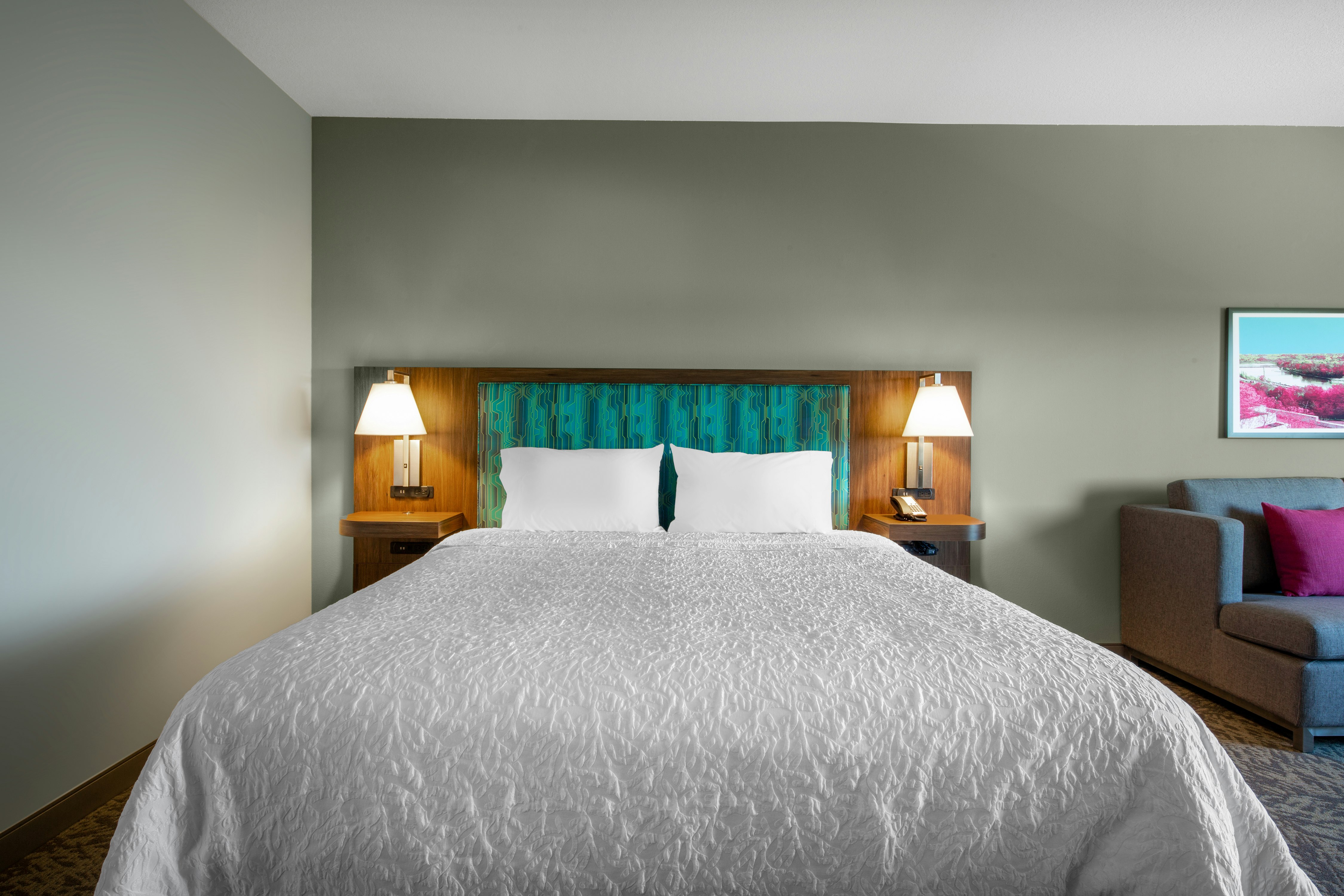 ROOM, KING BED, SOFA