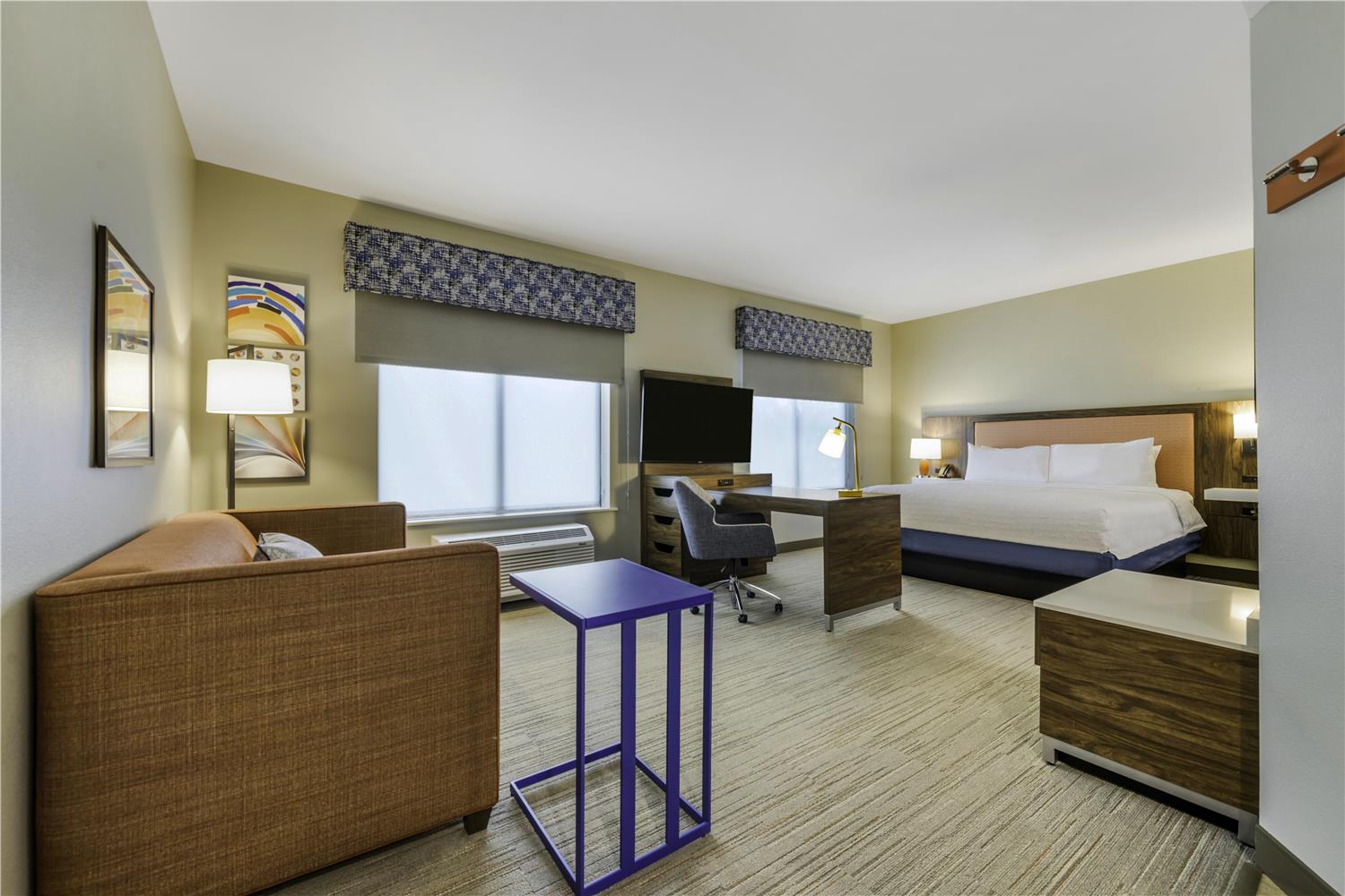 جناح استوديو بسرير كينج، Hampton Inn & Suites by Hilton Decatur 2/4